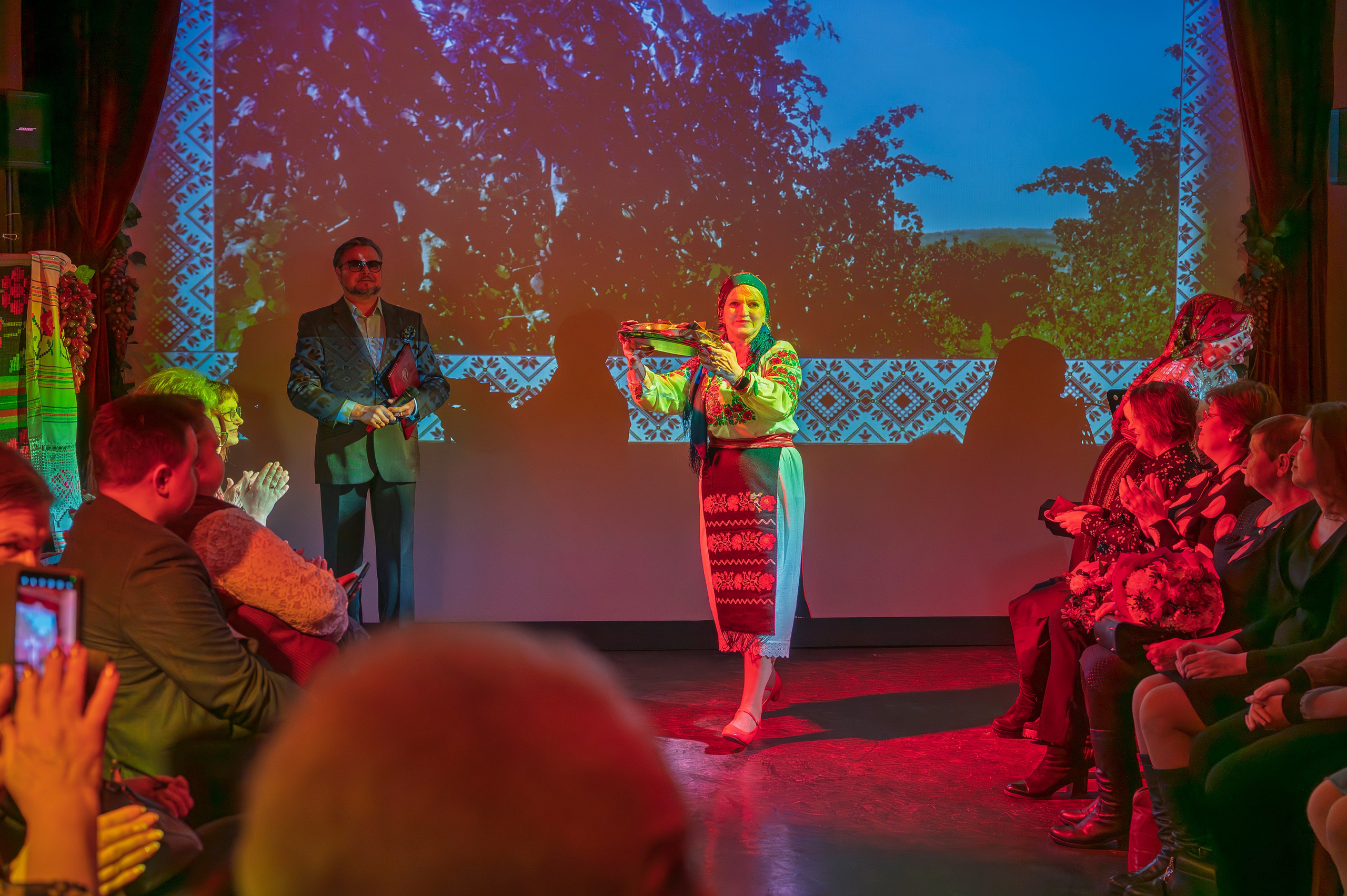 Вечер памяти Лилии Амарфий в камерном пространстве Московского театра оперетты. 2025. Фотограф Анна Мельникова | Москва