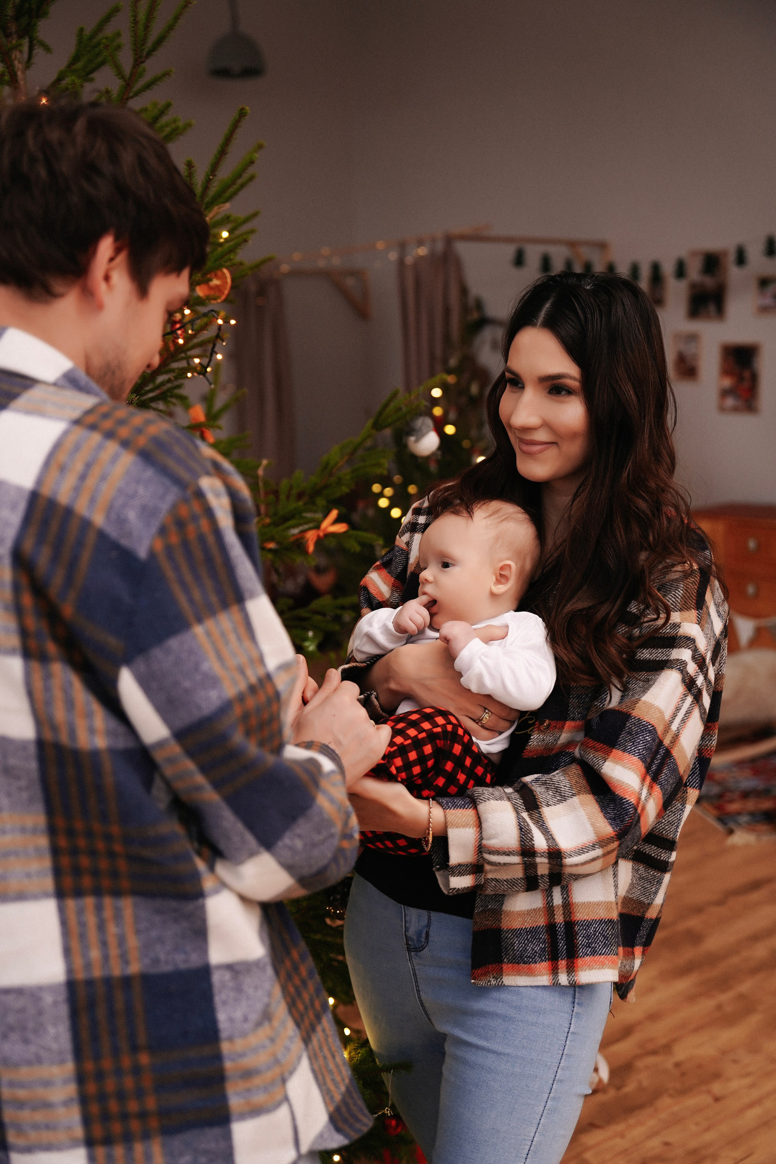 Семейная новогодняя съёмка. Фотограф с психологическим образованием