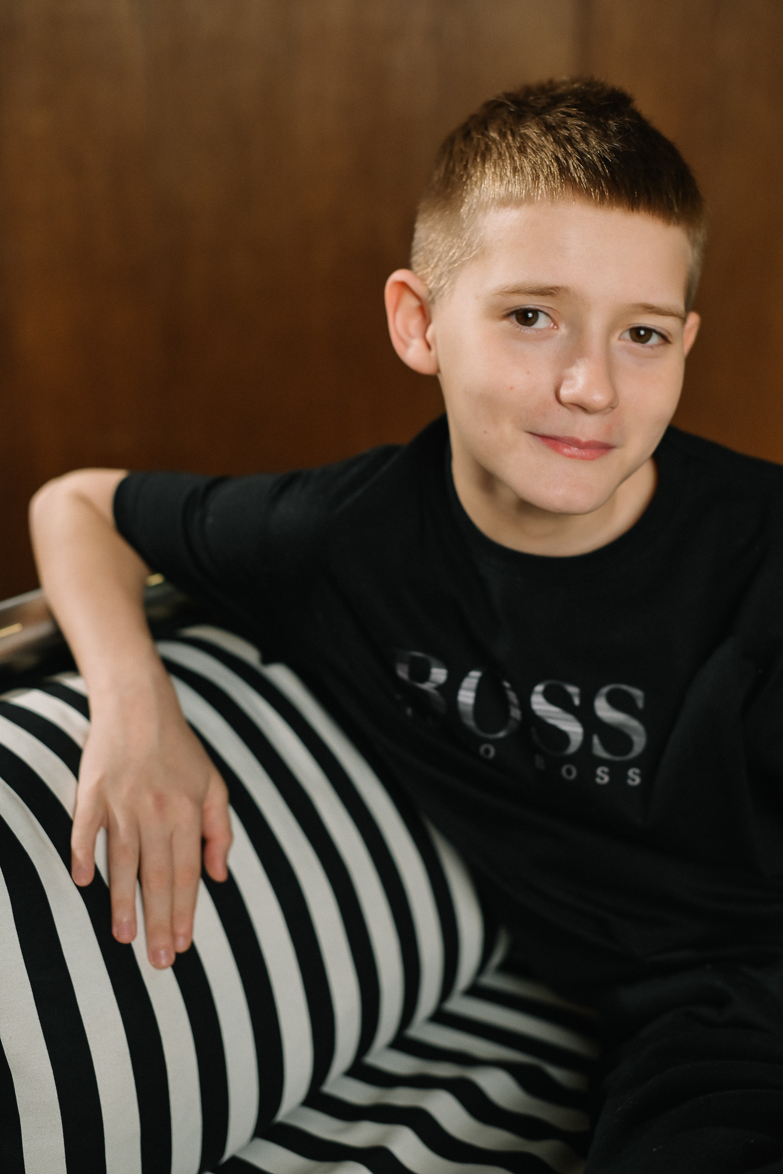 Александра с детьми