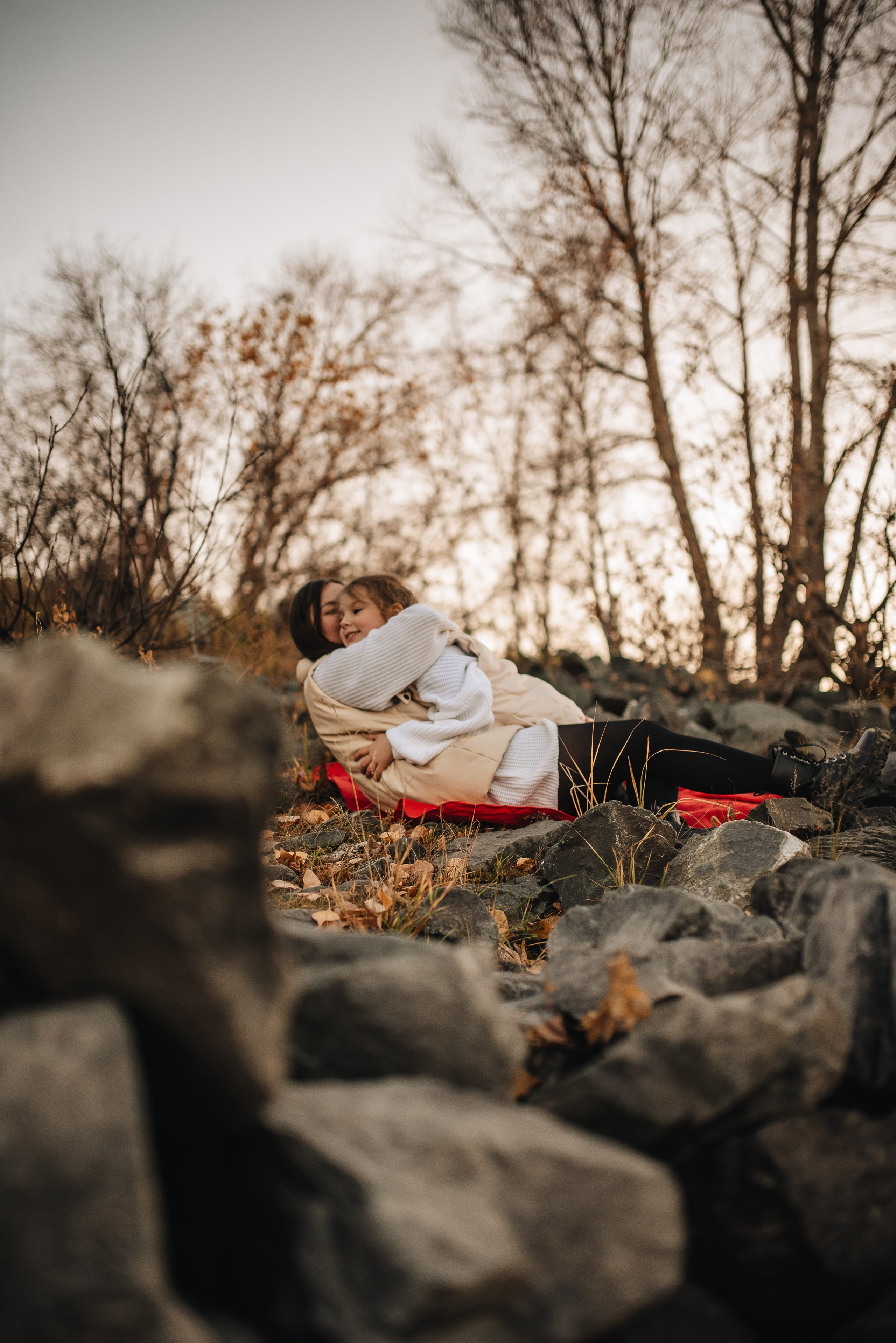 Катя и Варя (маяк). Семейная фотосессия в Новосибирске от фотографа Ольги Коваль