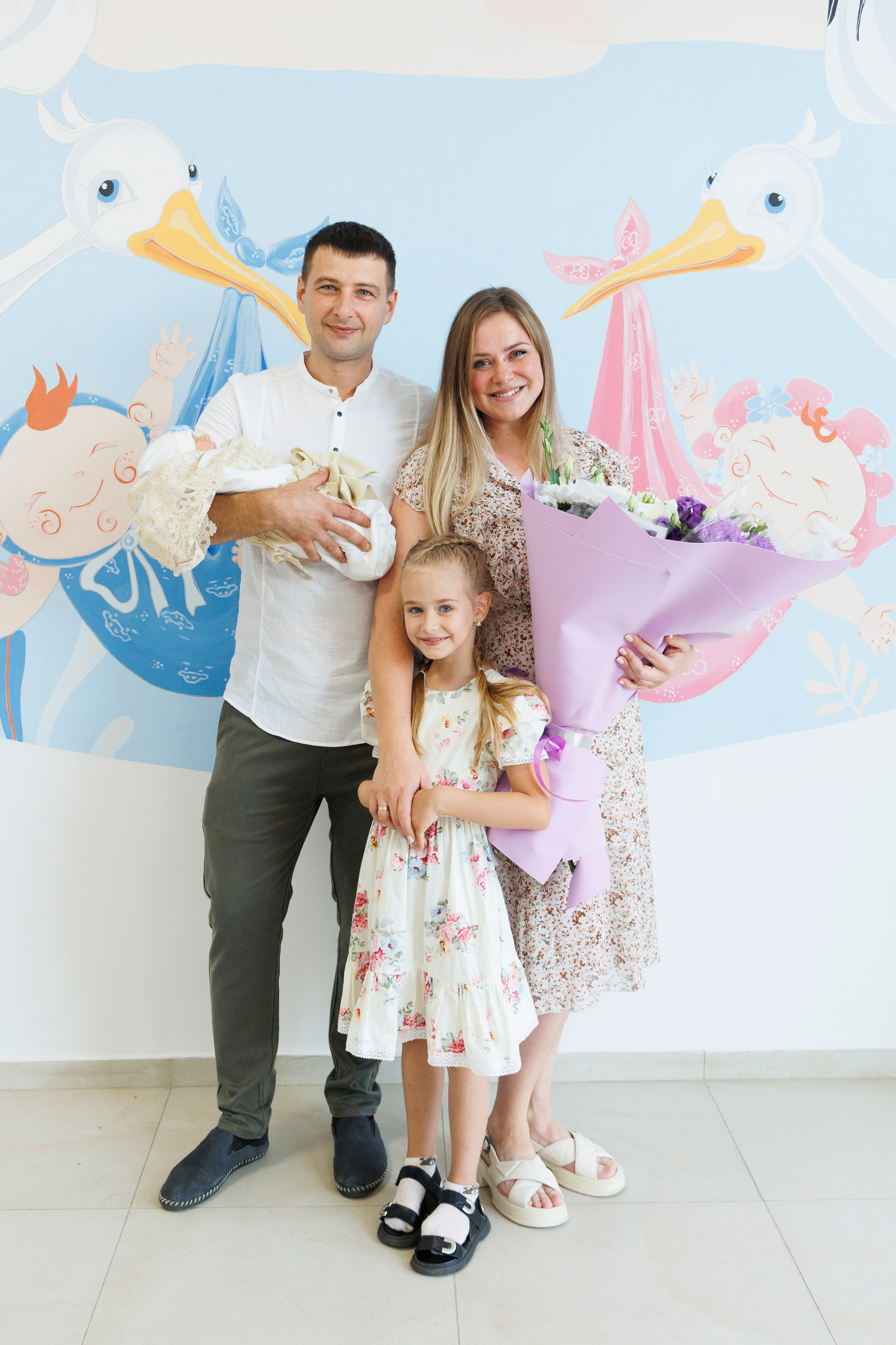 В первый путь: из роддома домой!. Летопись вашей жизни. Фотограф Игорь Иванов