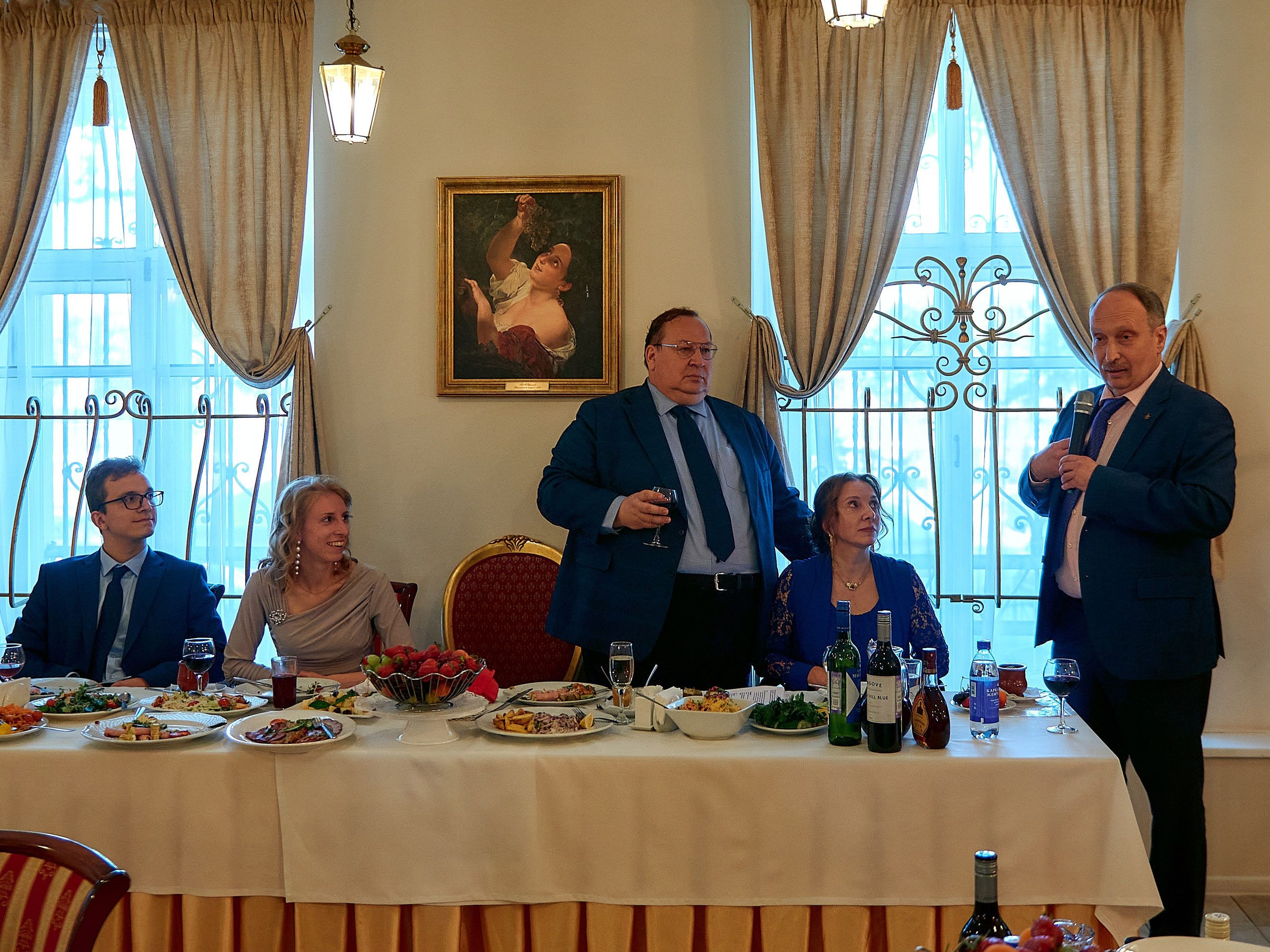 Юбилей Алексея в «Особняке Брюллова». Свадебный фотограф в Санкт-Петербурге Славин Денис