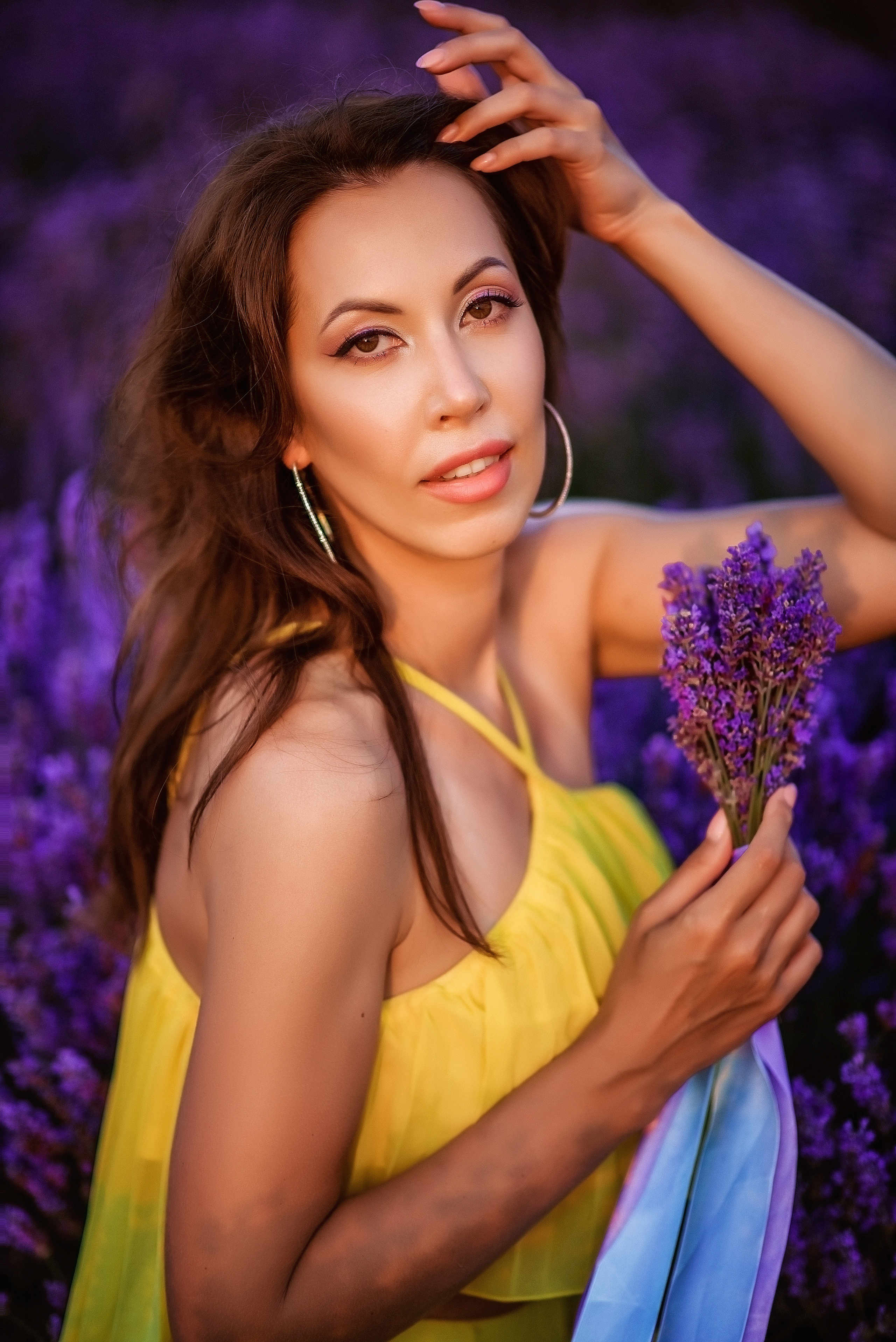 Фотосессия в лаванде. Свадебный и семейный фотограф и видеограф, Крым, Москва, Санкт -Петербург