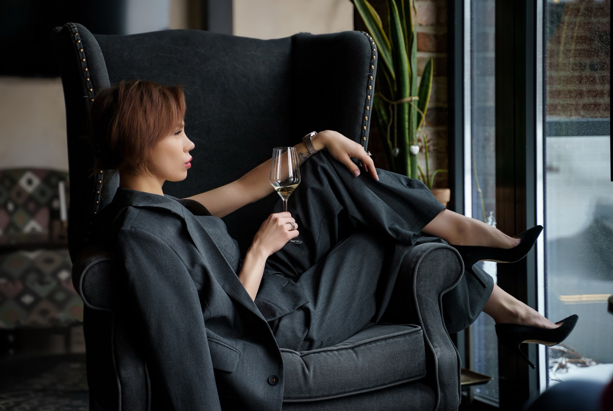 женская студийная фотосессия в Воронеже