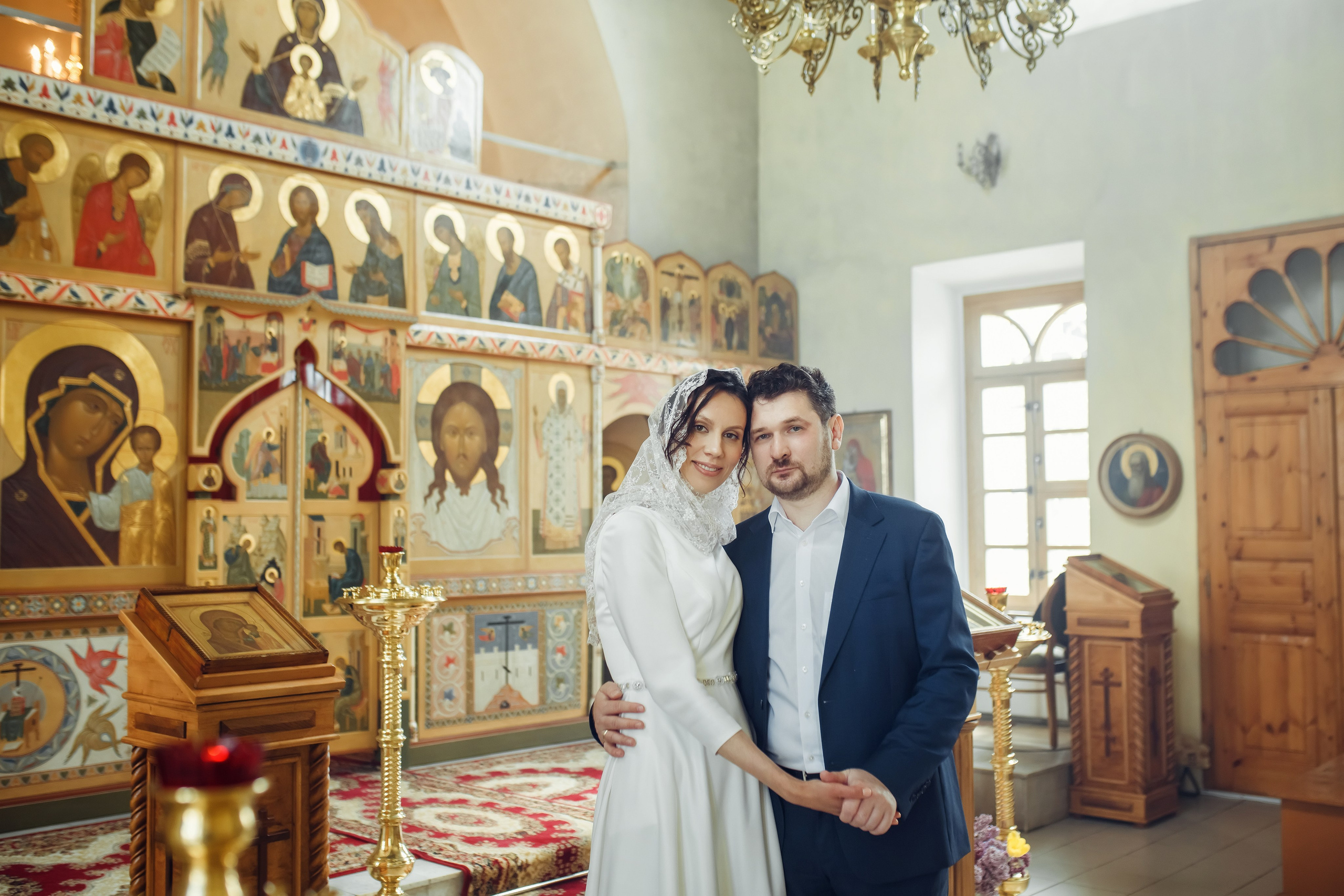 Венчание Игоря и Анны. Фотограф на Крещение, семейный фотограф в Москве