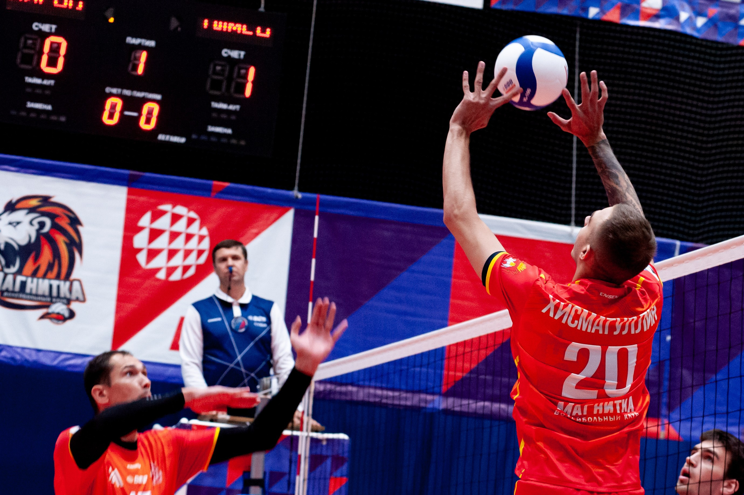 Чемпионат России по волейболу. Высшая лига А. Магнитка — Тюмень. Фотограф Магнитогорск Данил Семенов