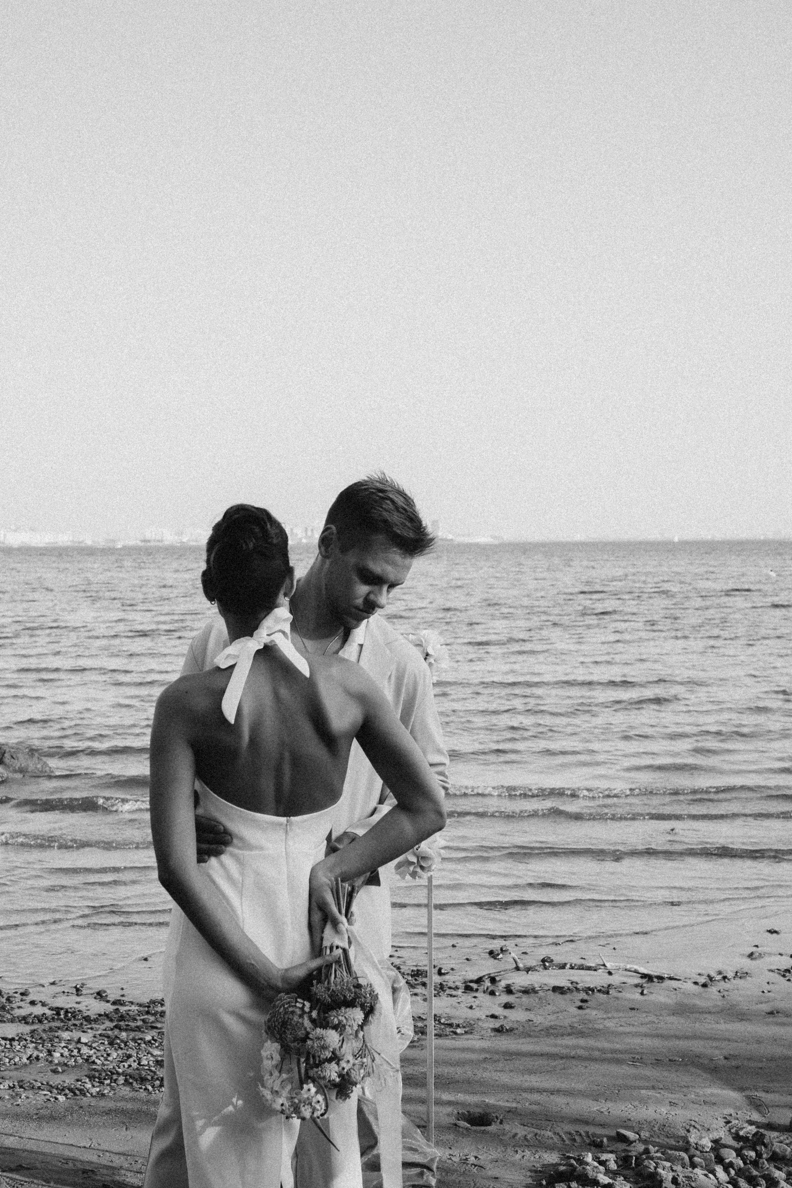 СВАДЕБНАЯ ФОТОСЕССИЯ ВЫЕЗДНОЙ ЦЕРЕМОНИИ (ФИНСКИЙ ЗАЛИВ). Профессиональный фотограф, Санкт-Петербург — Виктория Богомолова