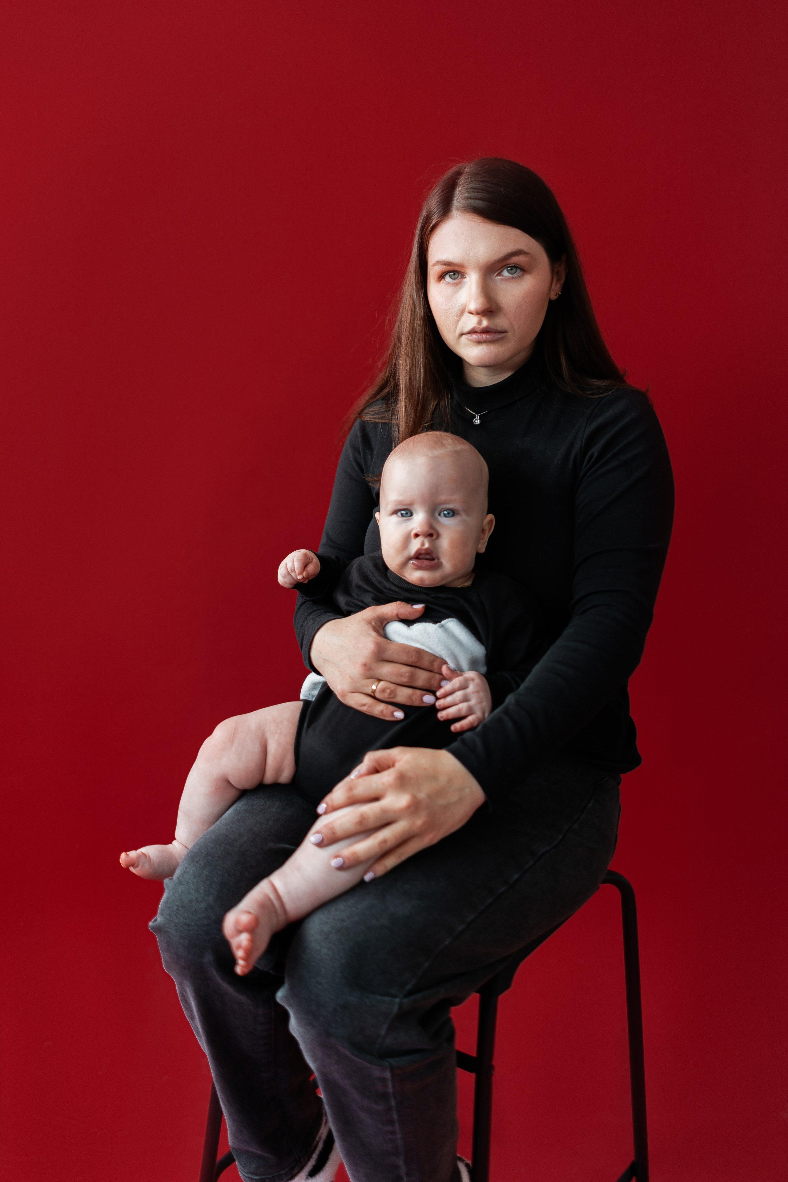 Семейная фотосессия Кристины и малыша Славы в Калуге