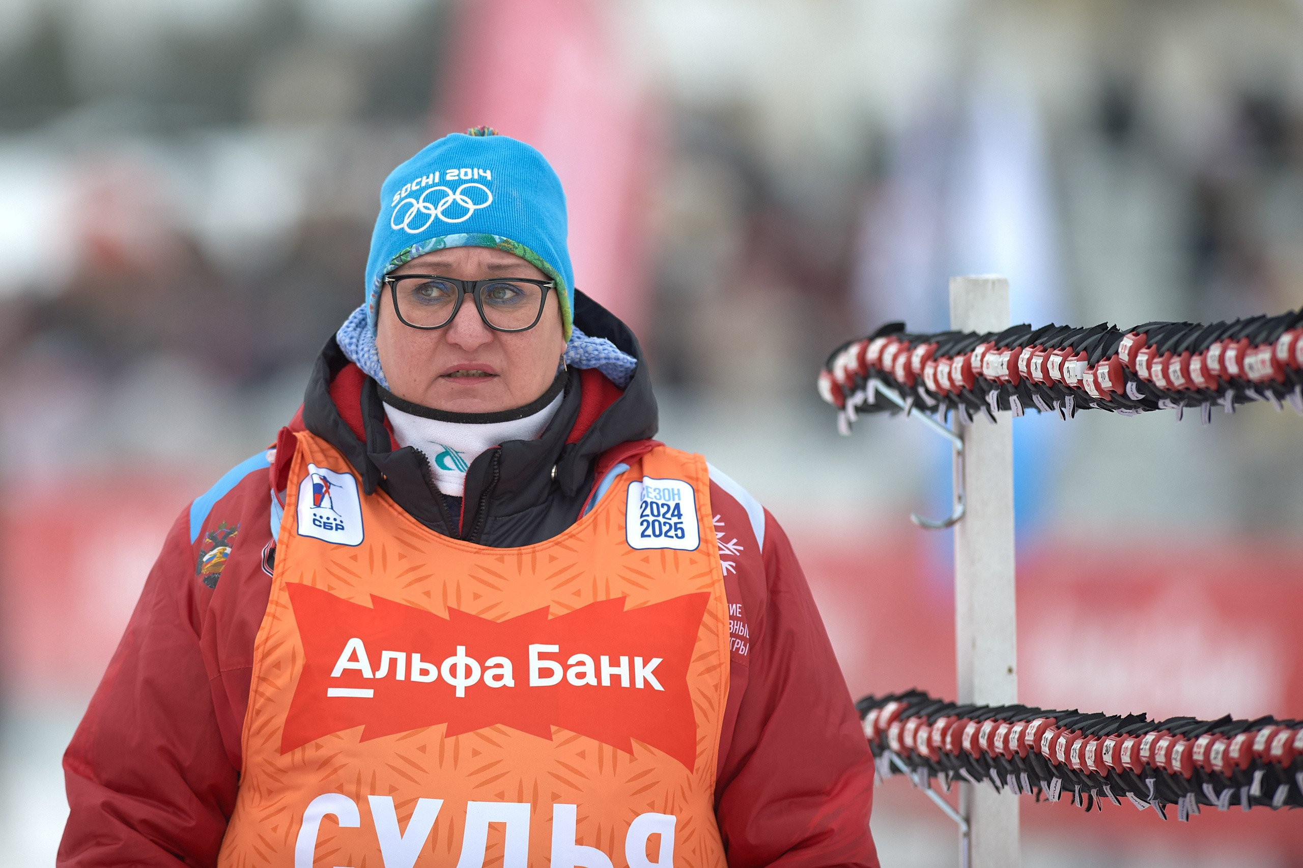 Биатлон. Чемпионат России — 2024/2025, 3-й этап, Ижевск. Ижевская винтовка. Спортивный репортажный фотограф в Ижевске Сергей Мерзляков