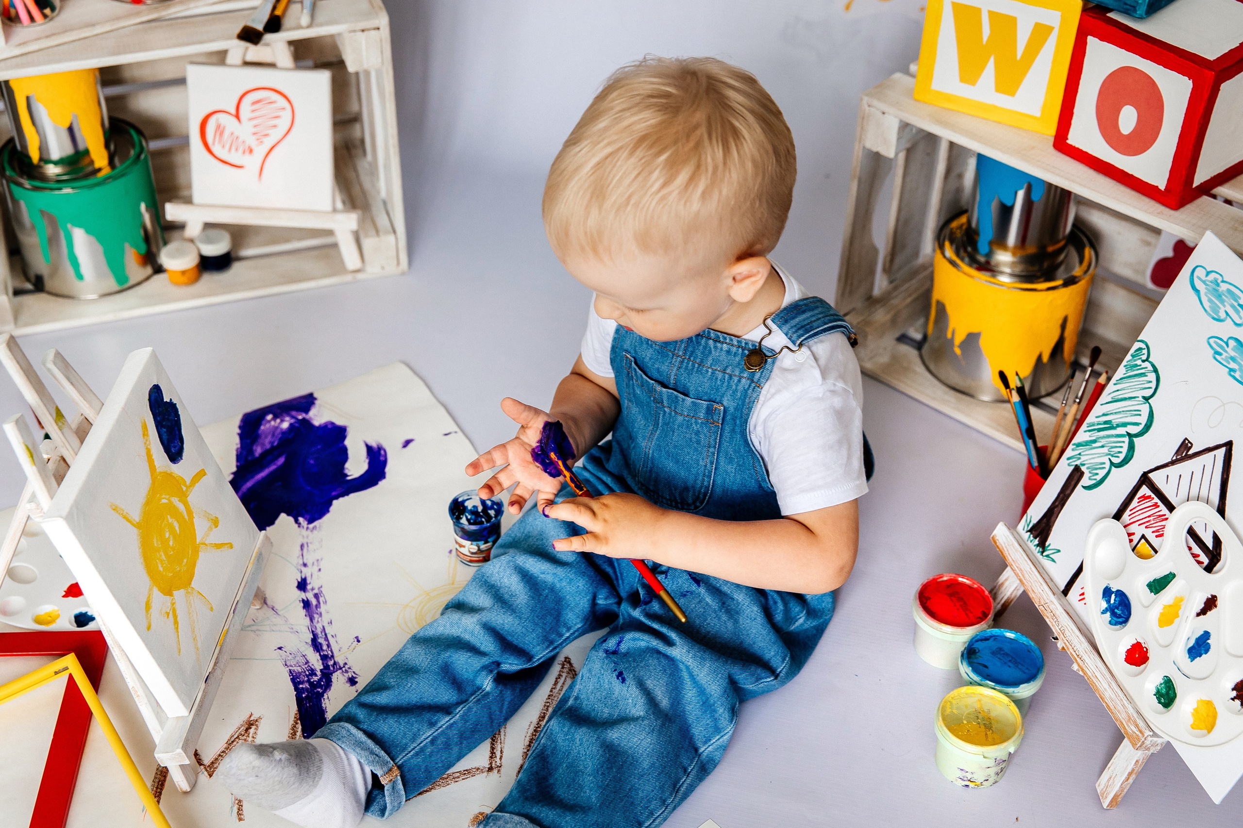 Краски. Детский фотограф, выпускные альбомы в Нижнем Новгороде Бодягина Мария