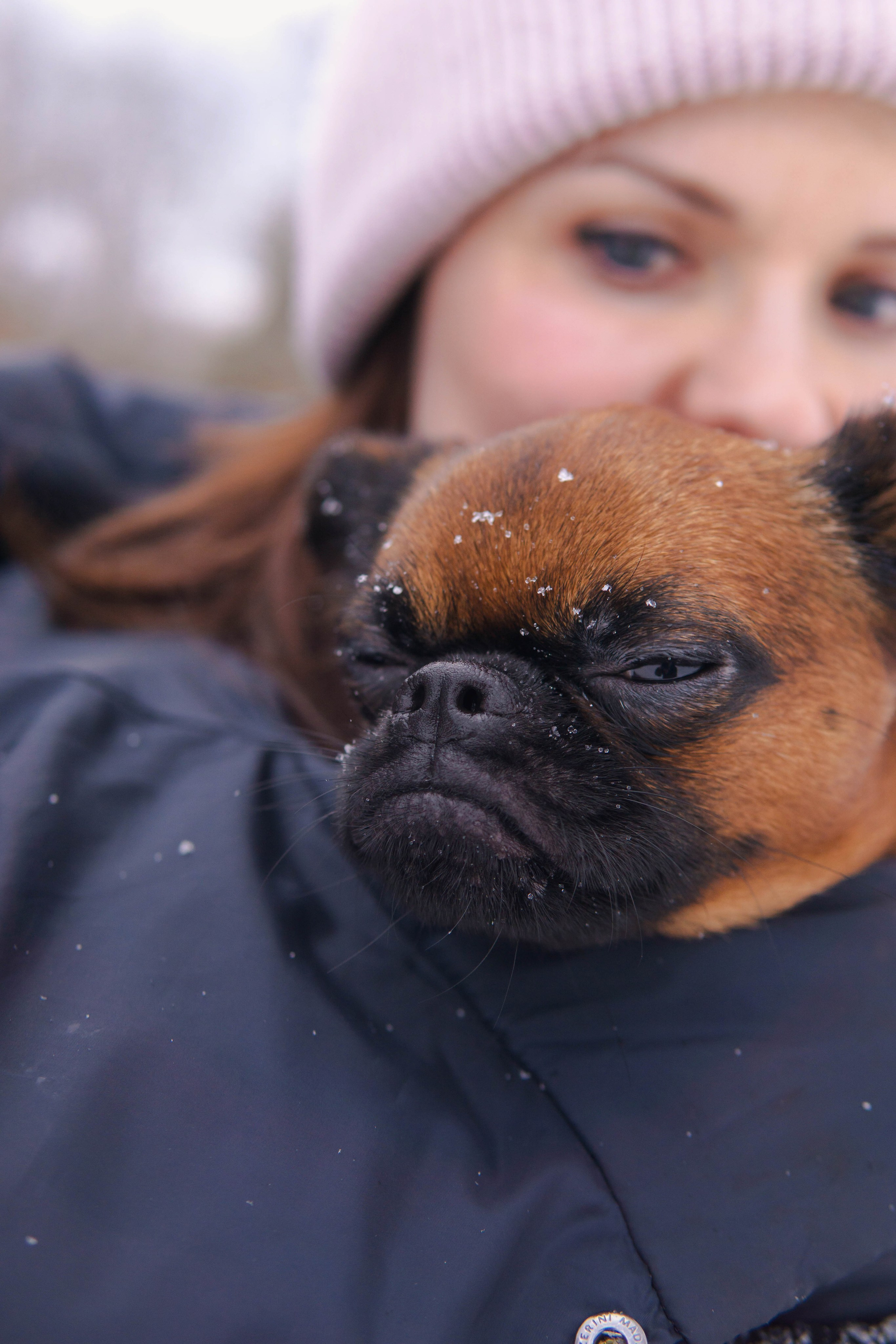 Надя и Ефим. Фотограф-анималист Ксения Воробьева, Москва
