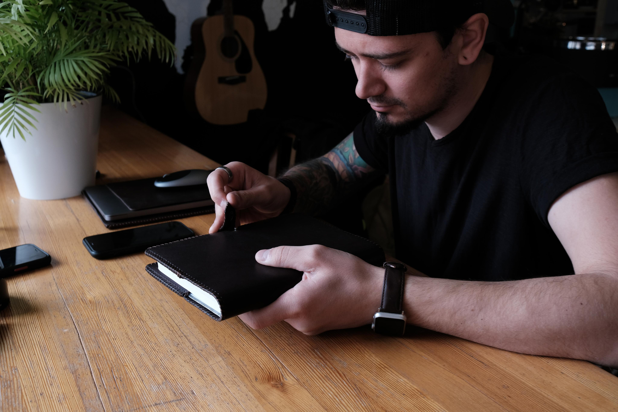 Leather journal covers