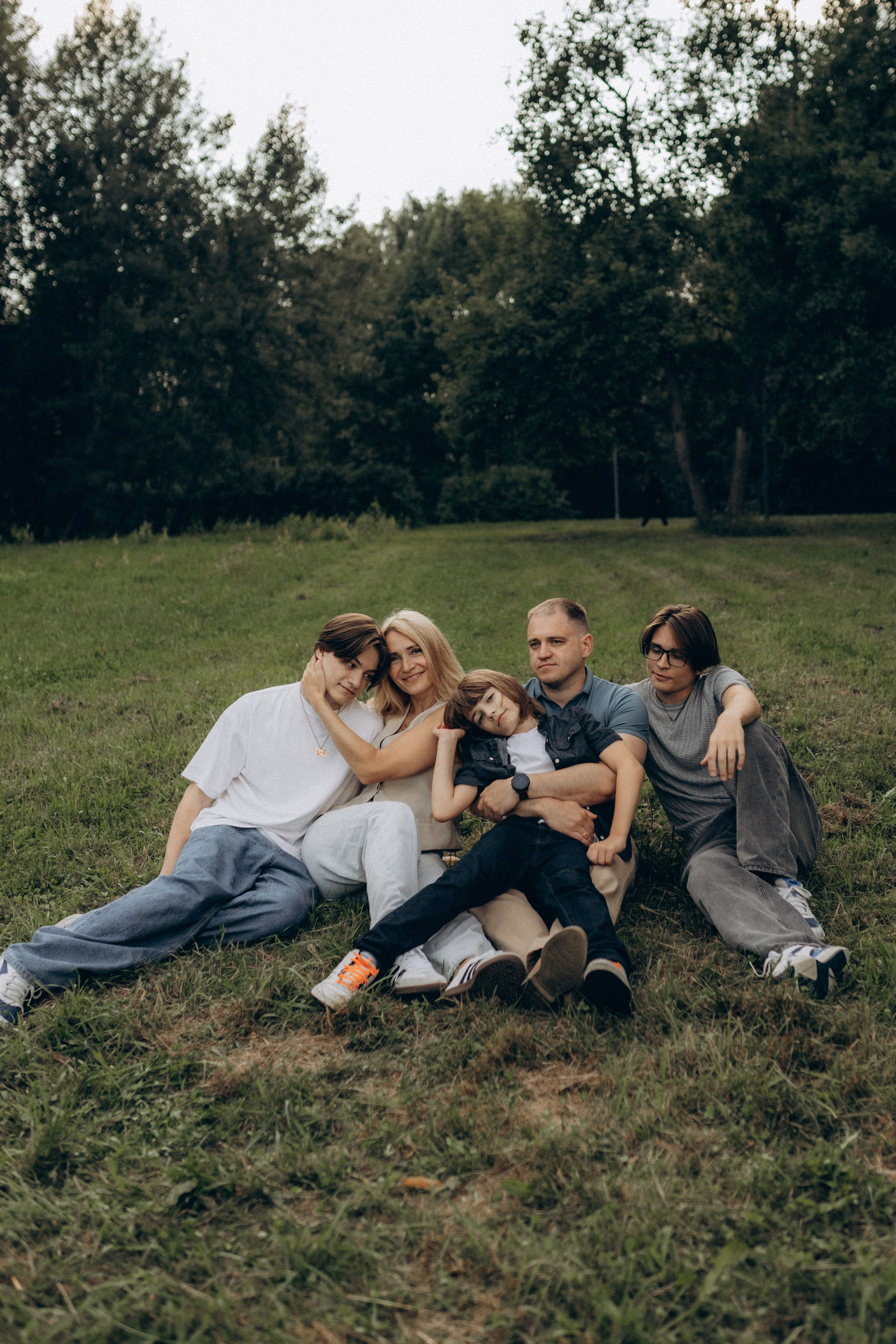 Наташа, Андрей, Эмиль, Стас, Ярослав и Арчи. Фотограф НОГИНСК, Москва, Анастасия Белая