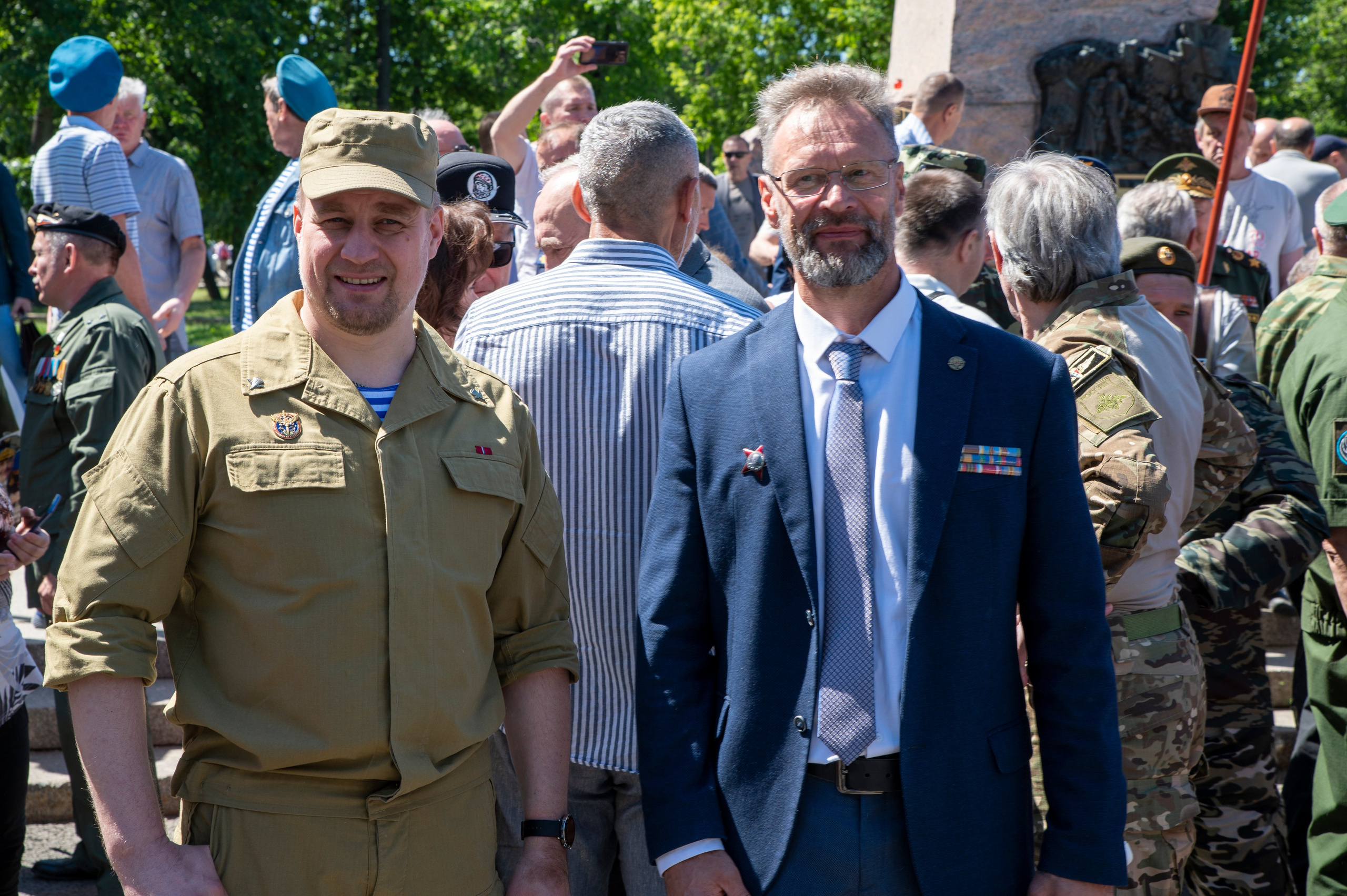 День ветеранов боевых действий 2022. Фотограф Роман Адлер