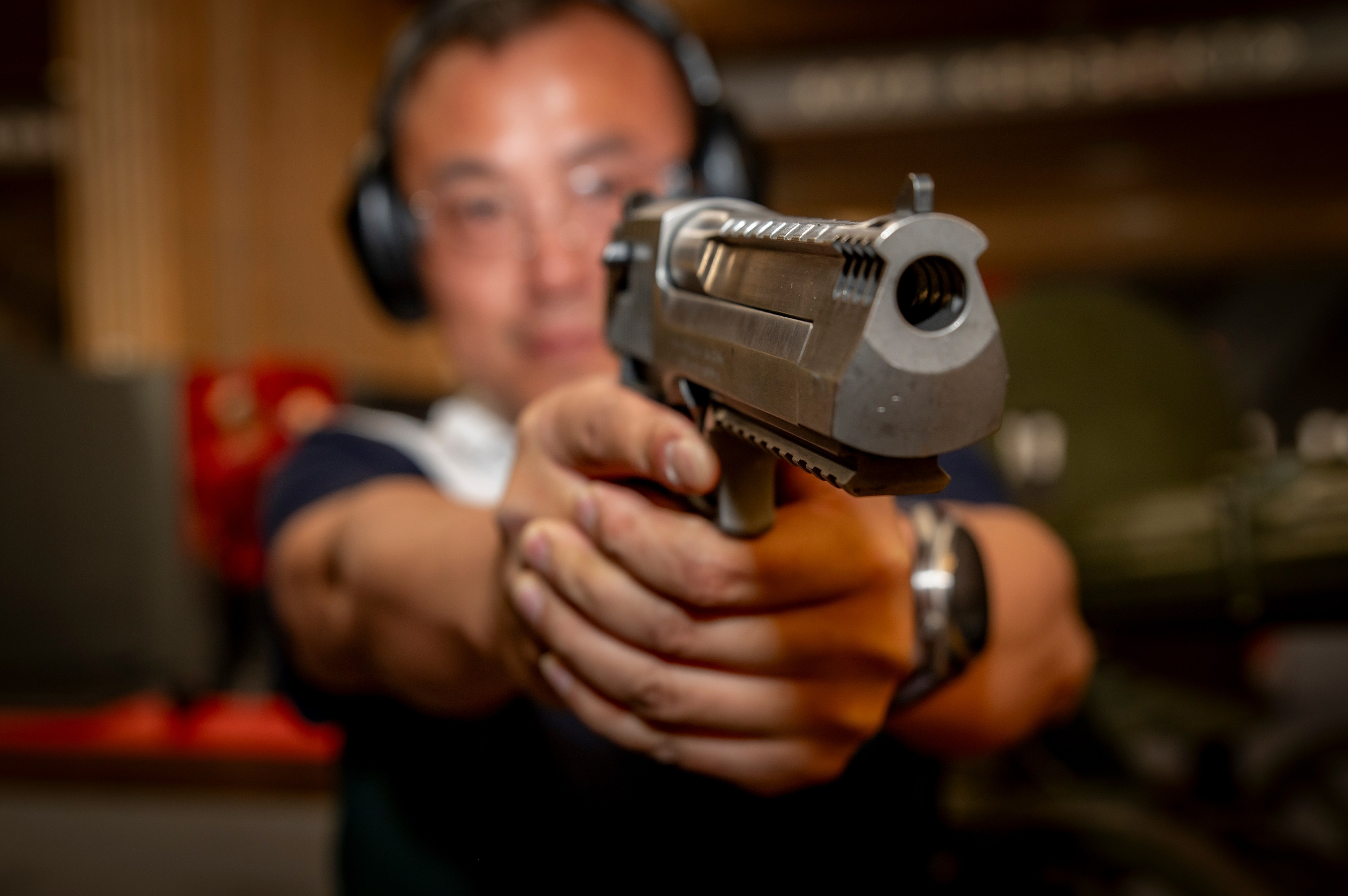 Фоторепортаж из стрелкового клуба «Объект». Фотограф Роман Адлер