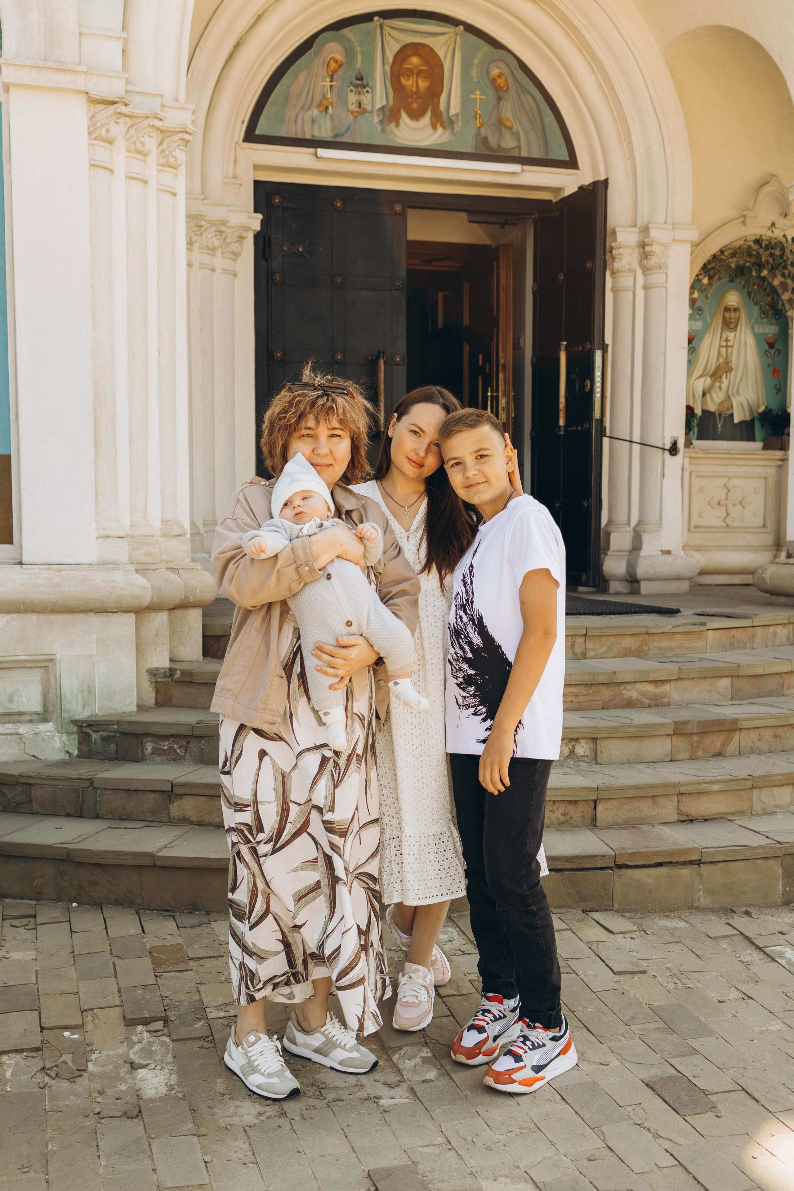 Крещение Егора. Семейный фотограф в Москве Виктория Ястребинская