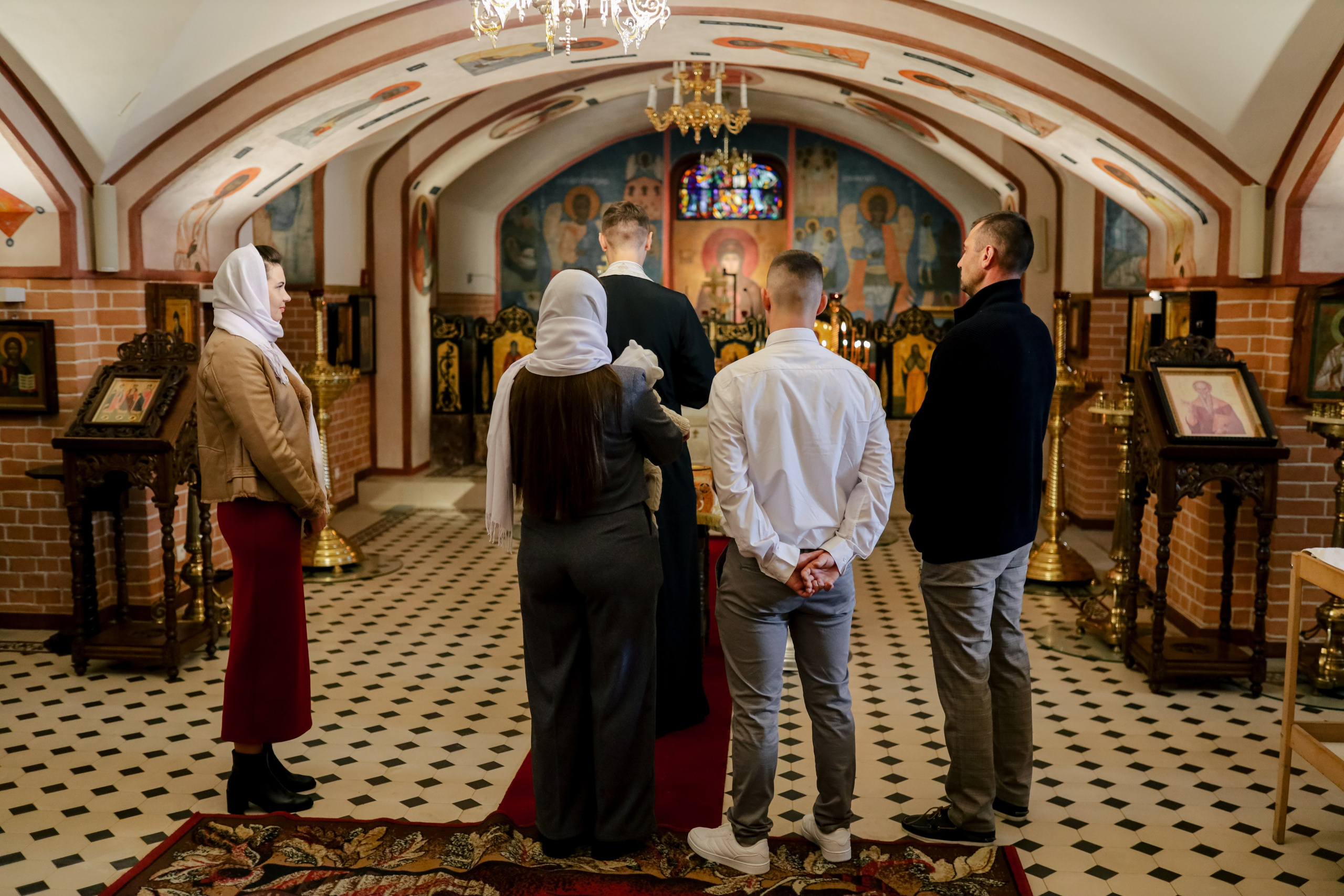 Крещение Адриана. Свадебный и семейный фотограф в Варшаве
