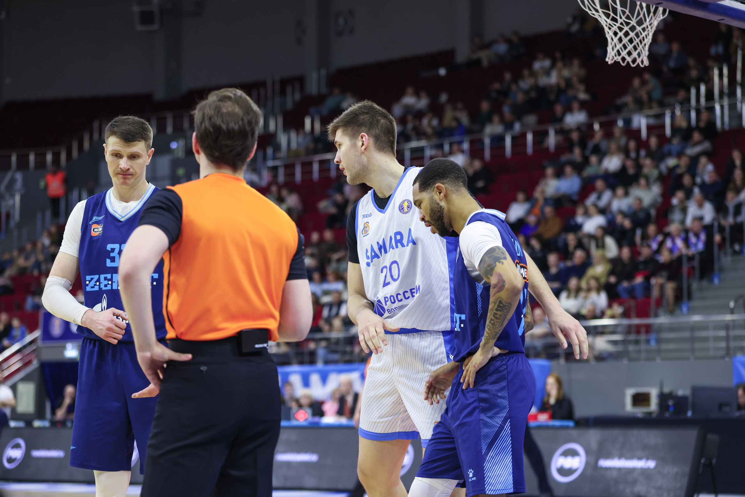 Баскетбол. Самара — Зенит. Единая лига ВТБ. Спортивный фотограф в Самаре