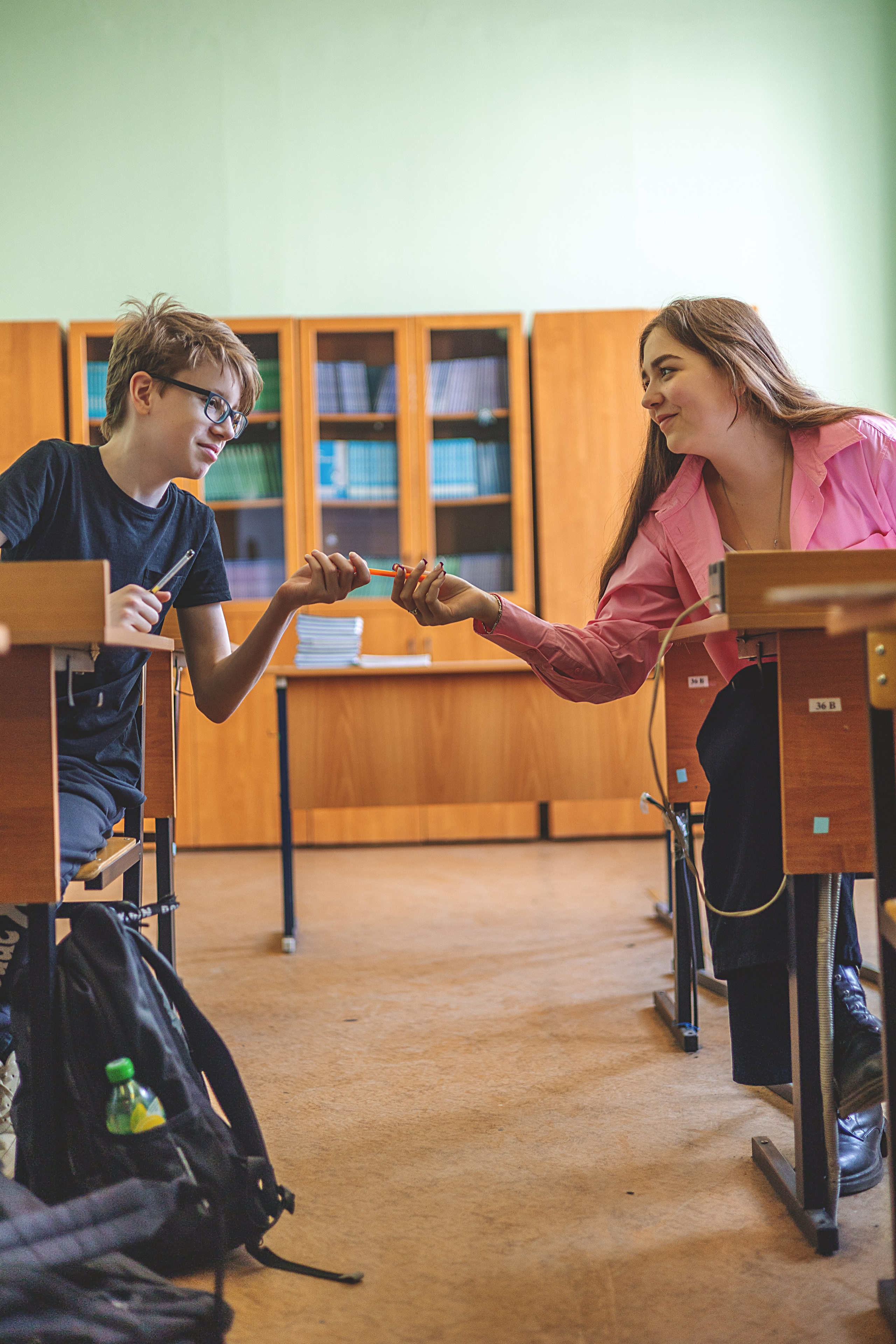 Фотосессия в школе для 9-11 классов