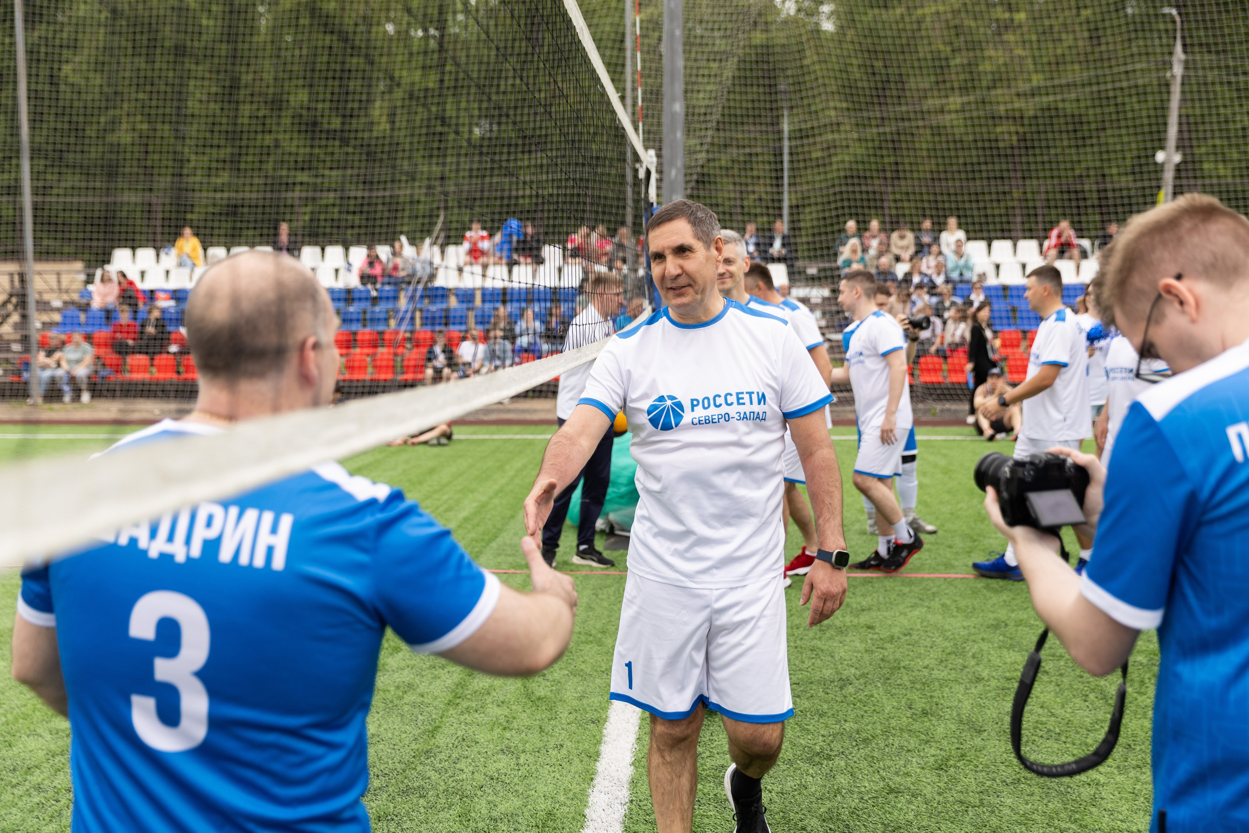 Летняя спартакиада «Росссети». Снимаю съемки