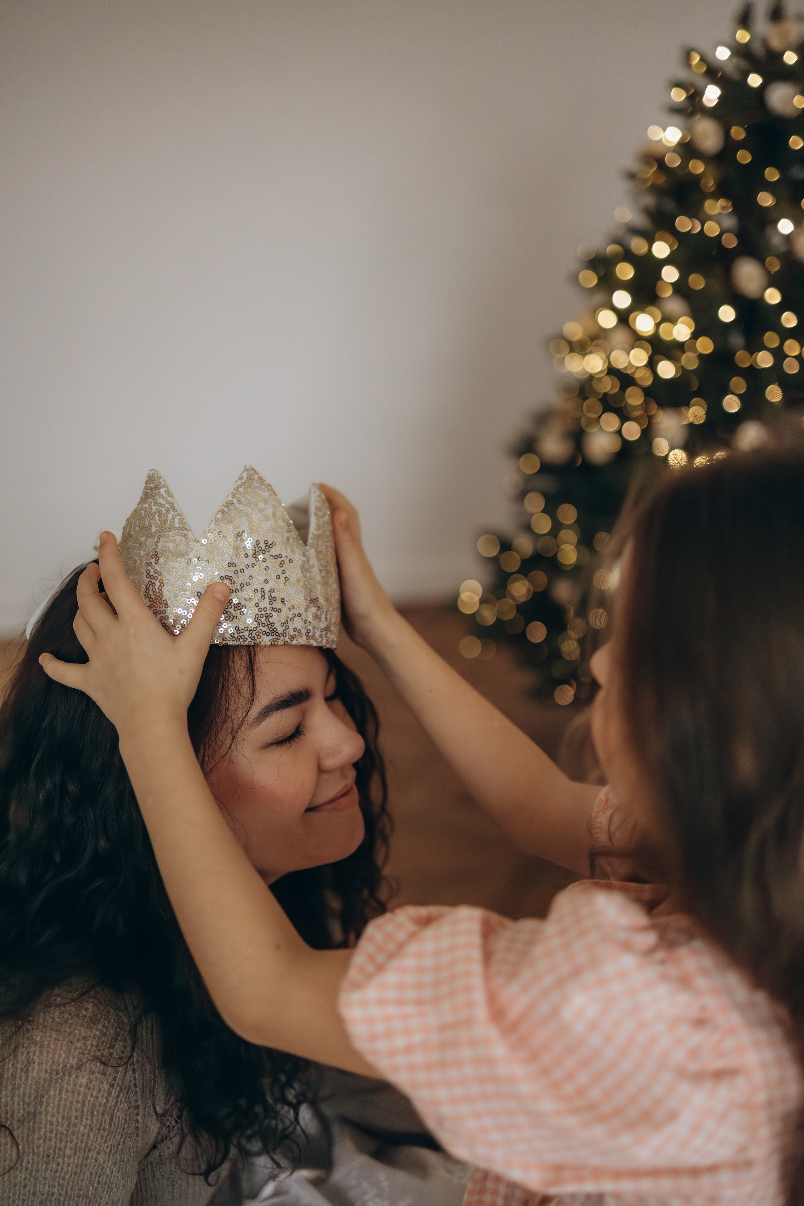 Мамочка и доченька в студии, г. Обнинск (Калужская обл.). Надежда Стар семейный и церковный фотограф в Жукове и Калужской области