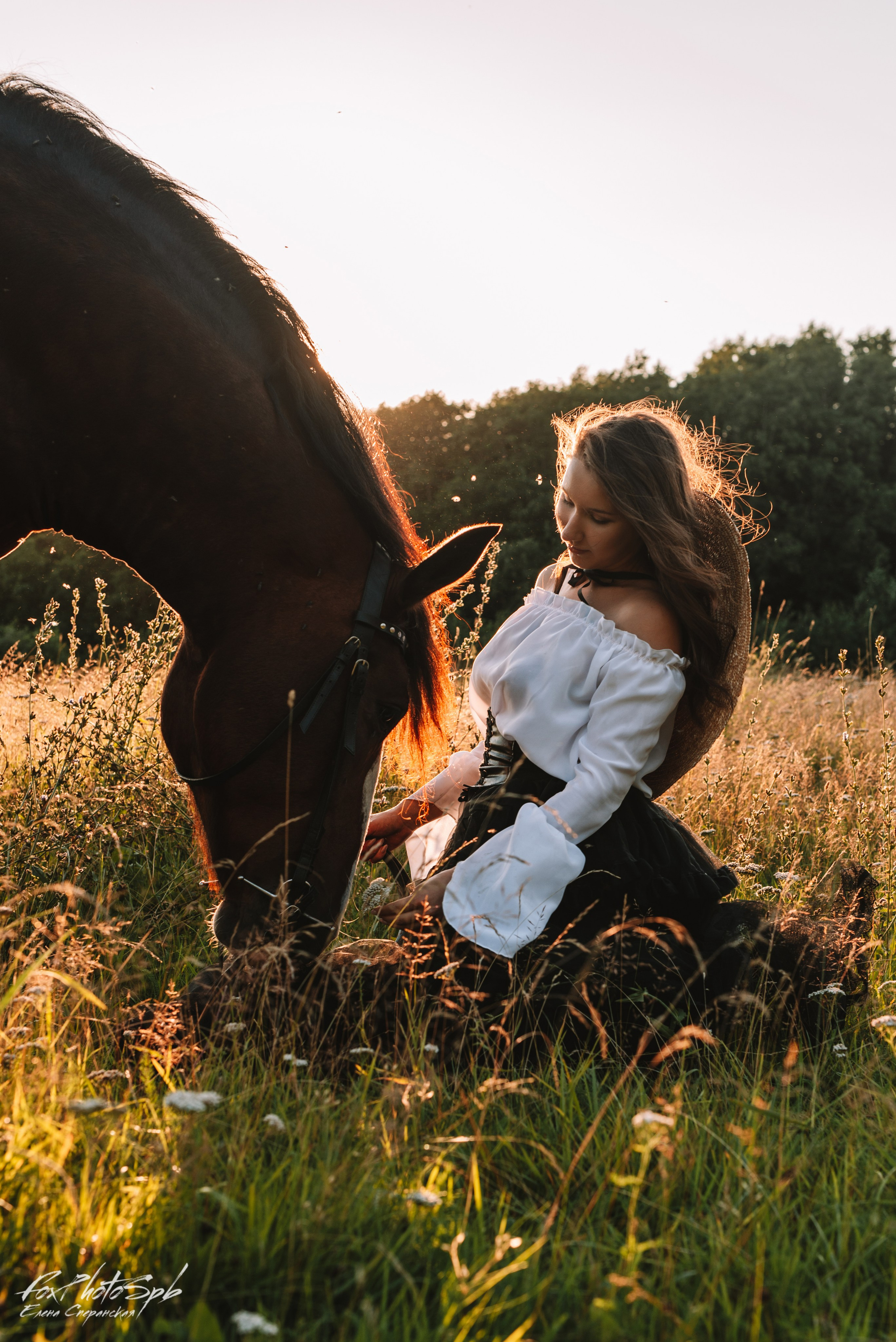 С лошадками. Фотограф в Санкт-Петербурге и Ленинградской области