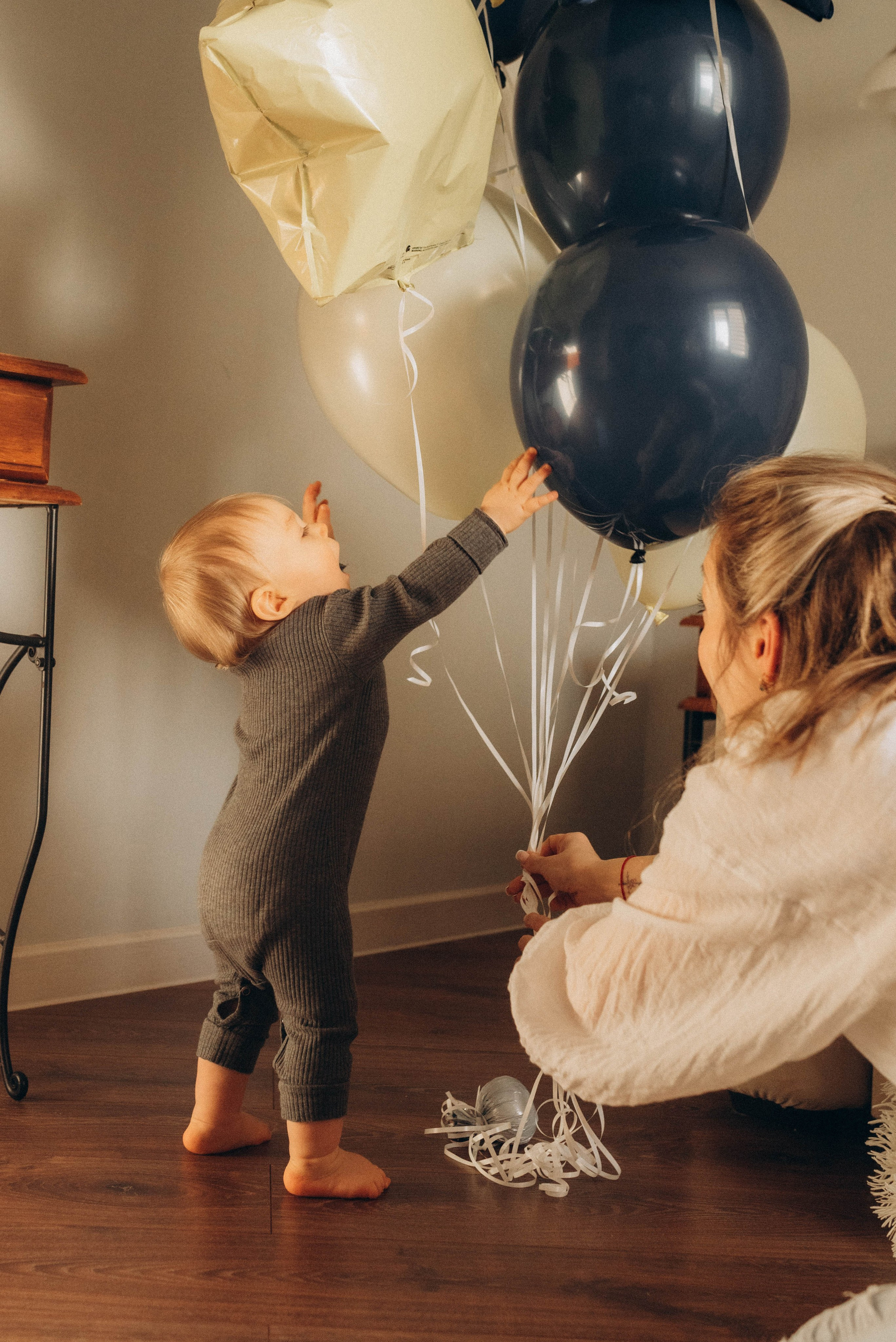 Домашняя фотосессия ко дню рождения малыша. Семейный фотограф в Железнодорожном Масаева Елена