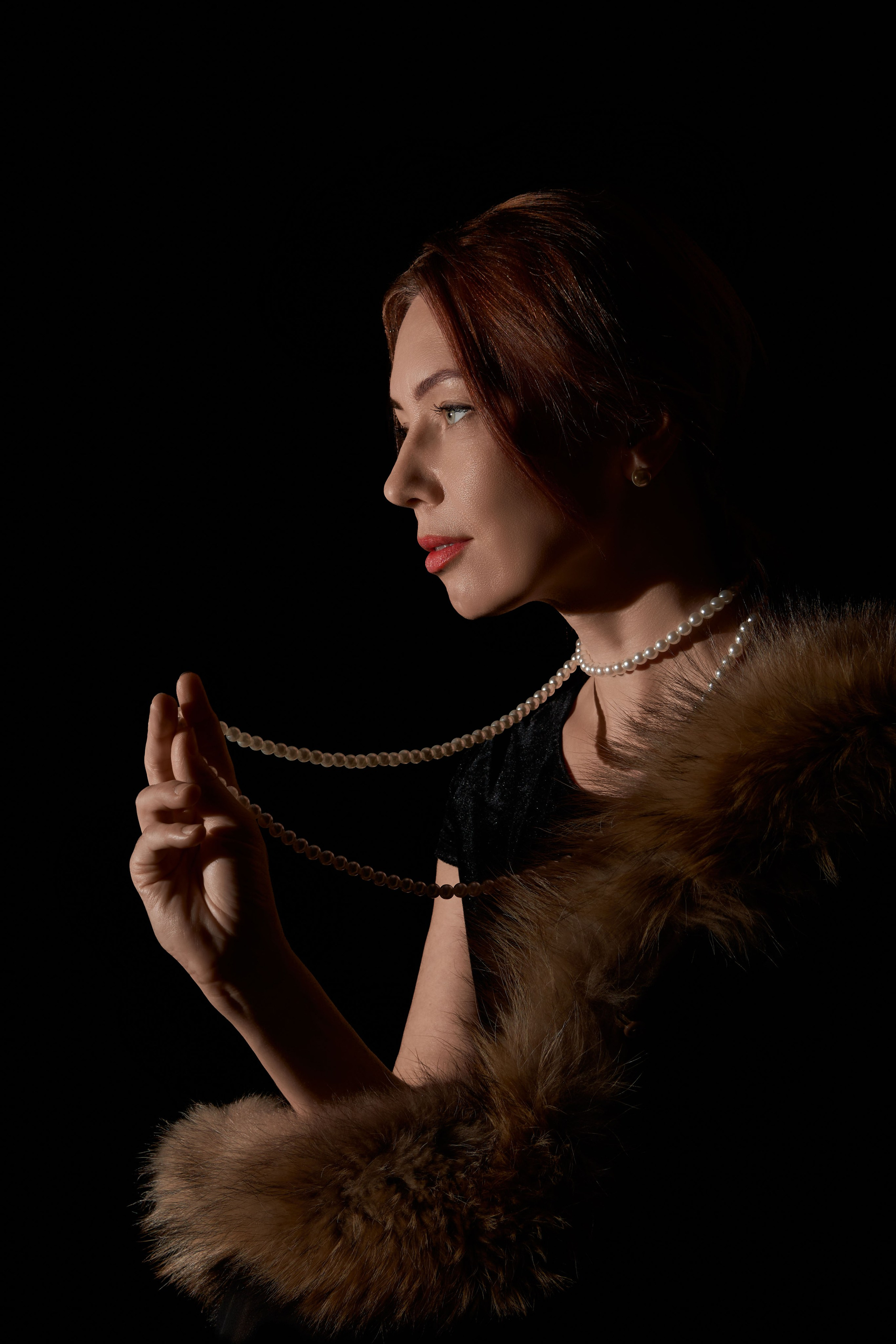 Студийная съемка. Женский портрет. Фотосессия в Кемерово. Фотограф Кемерово.