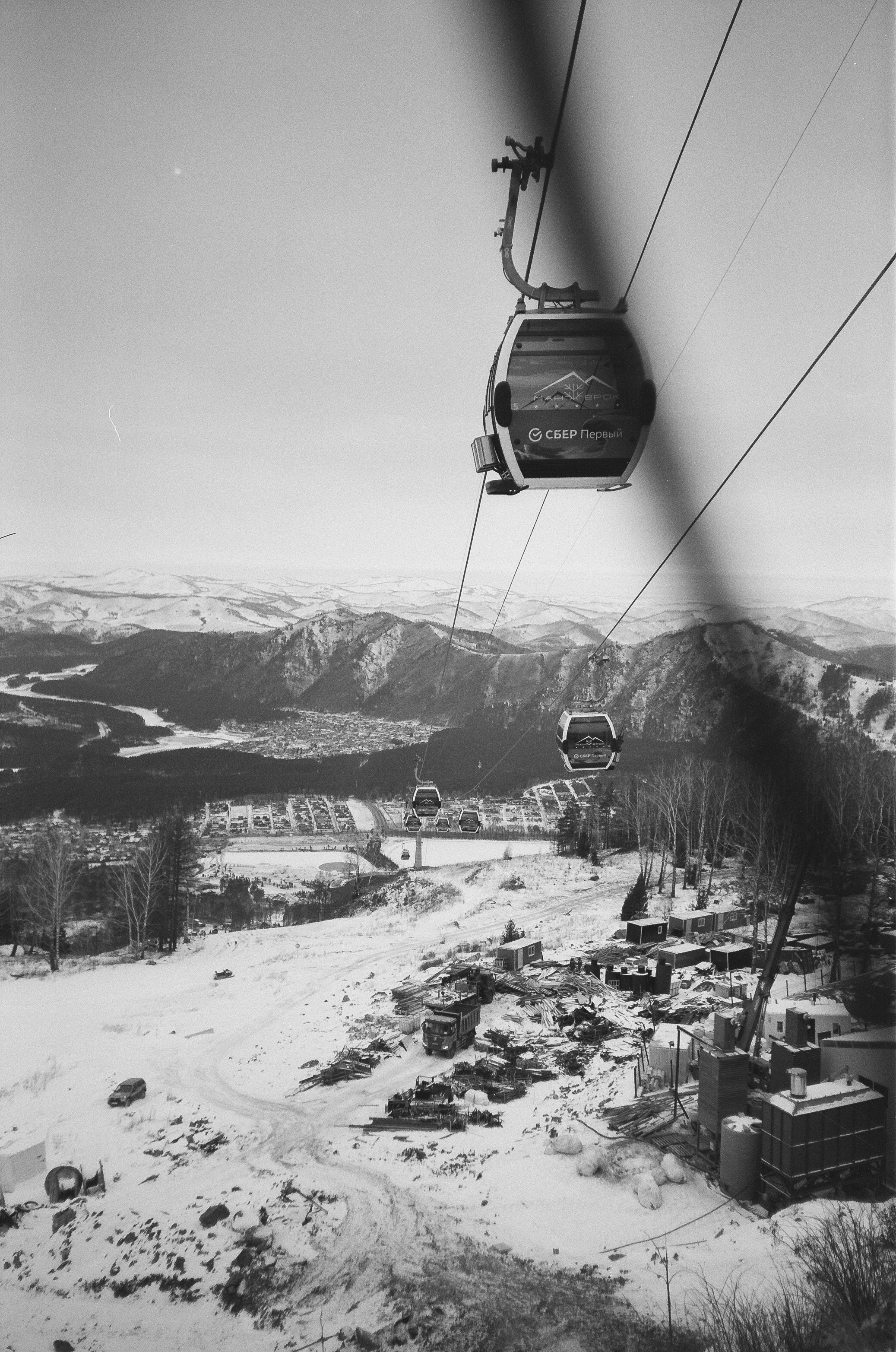 Горный курорт Манжерок в Новый Год. Фотограф-документалист Мария Осокина