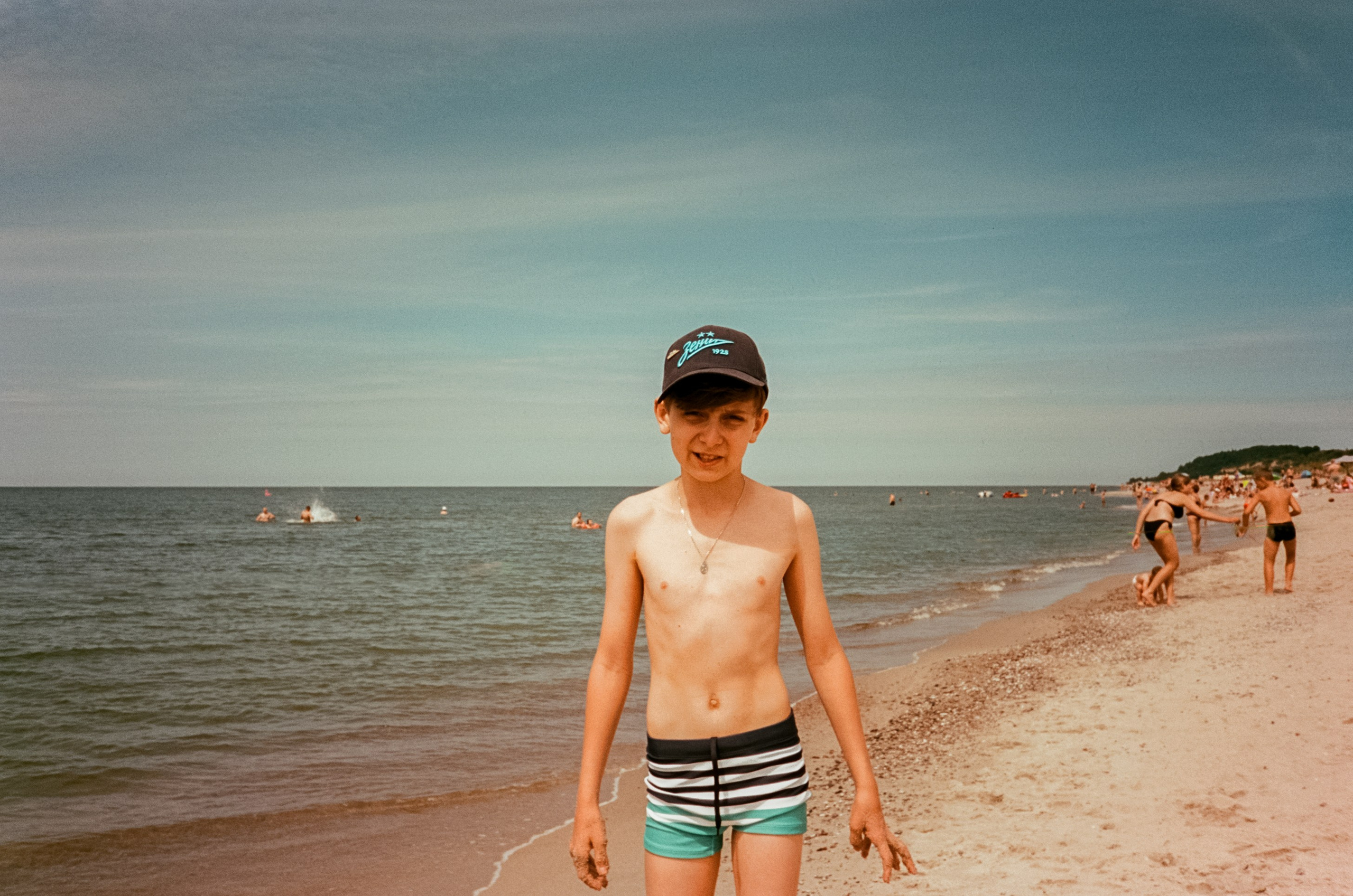 Пляжный день в Янтарном. Фотограф-документалист Мария Осокина