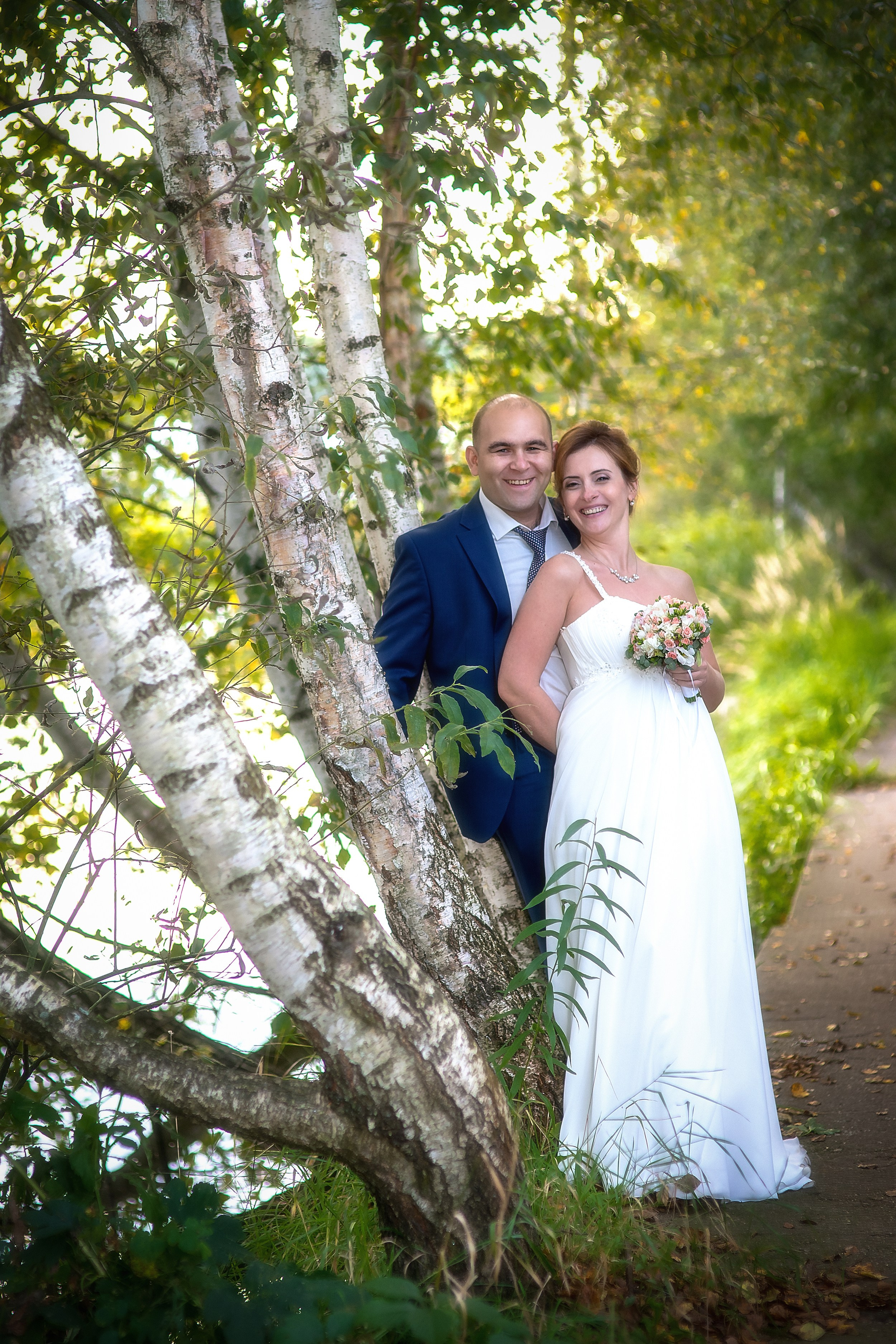 свадебные фото, парк ревиталь