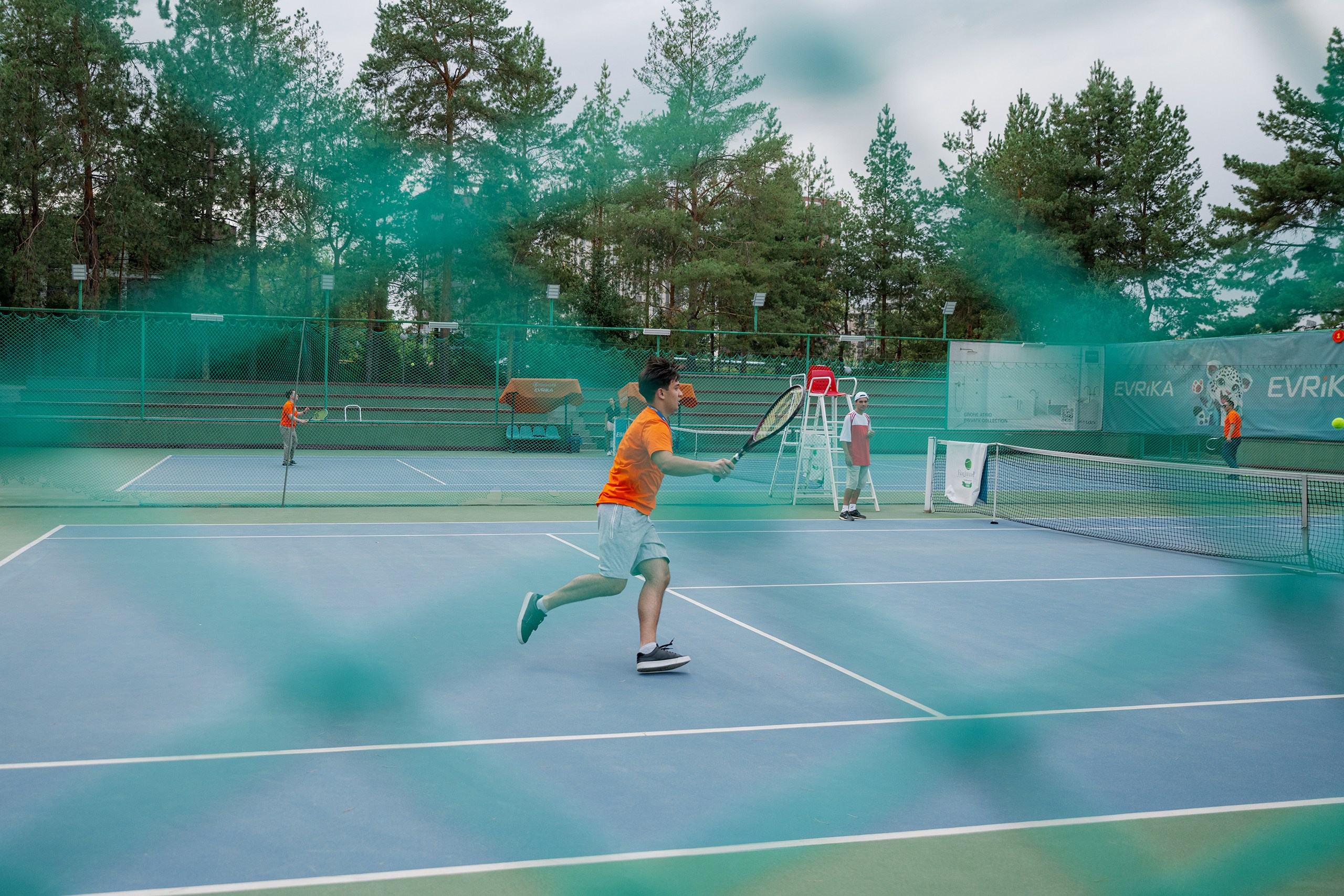 Конференция/Игра в тенис — BakoTech&Cloudfire. Фотограф в Алматы — Алексей Коньков | Репортаж, свадьбы, портреты