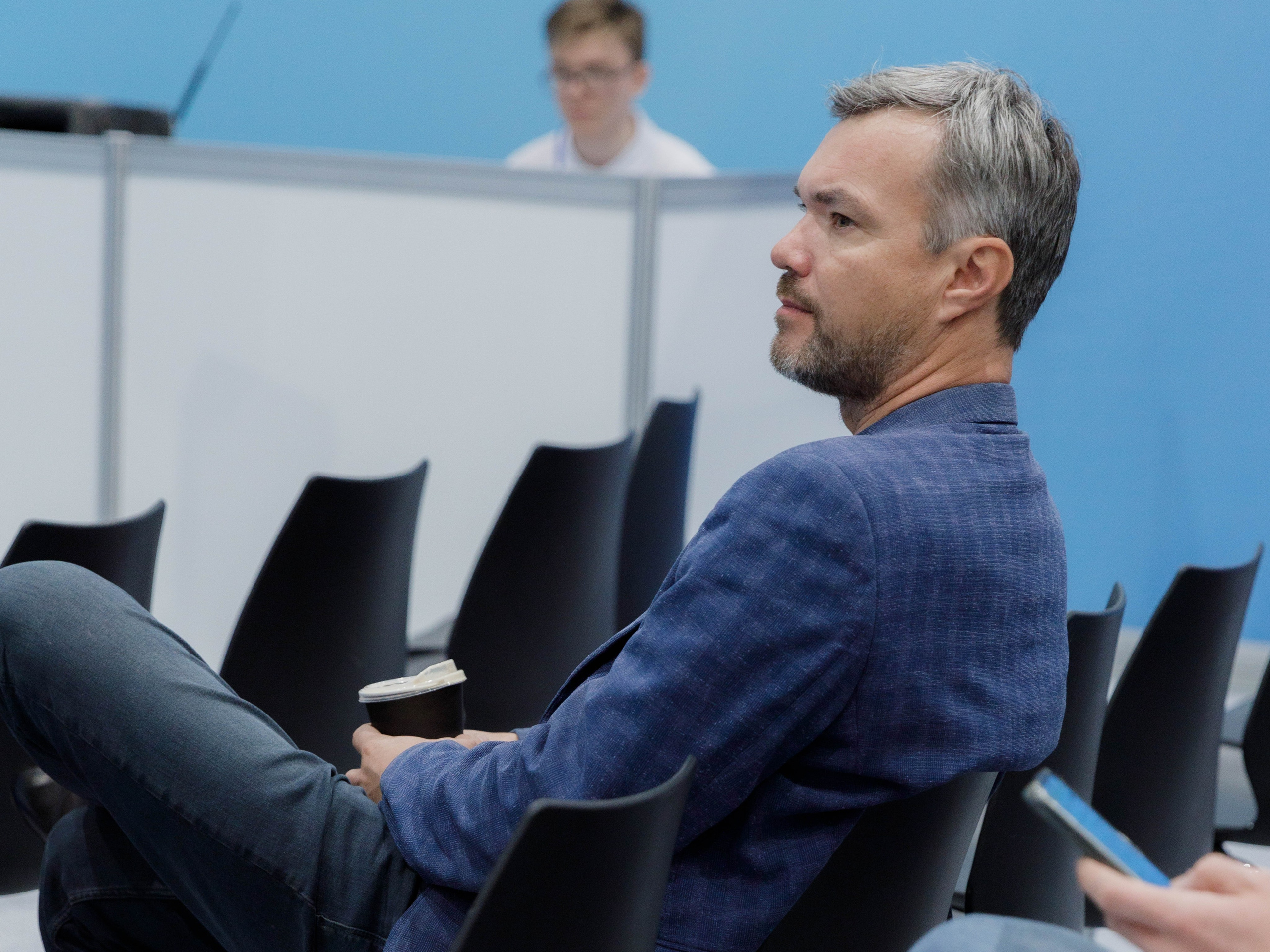 Семинары в рамках фестиваля беспилотных летательный аппаратов. Экспоцентр. Репортажный фотограф в Новосибирске Алена Помазунова