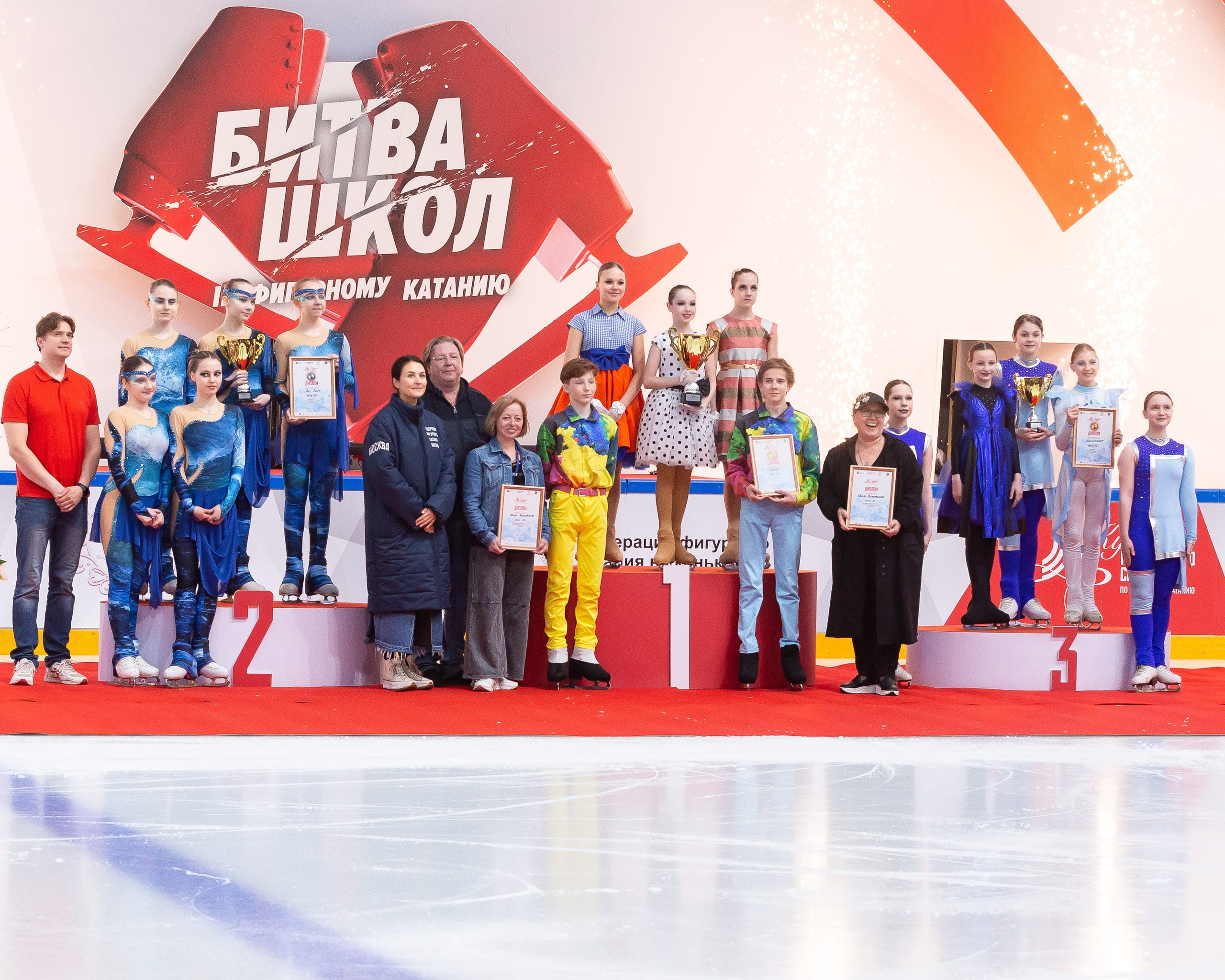 Кубок Московского Спорта. Фестиваль балетов на льду «Битва Школ» 2024. Репортажный фотограф в Москве