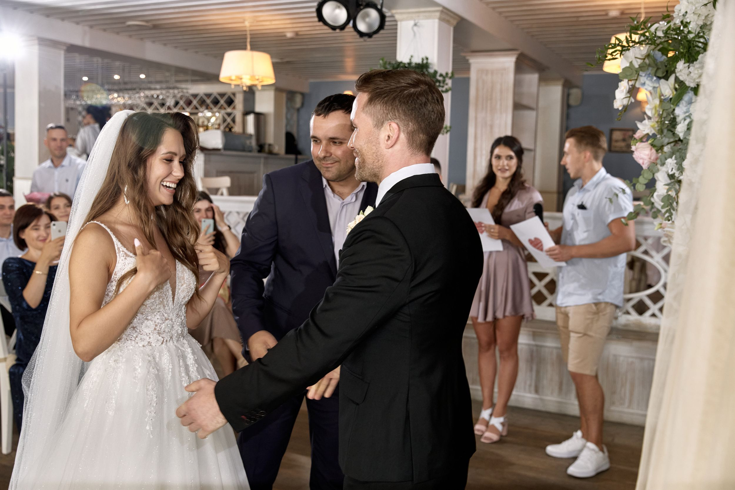 Выездная регистрация в Kalipso. Свадебный фотограф СПБ Михаил Песиков