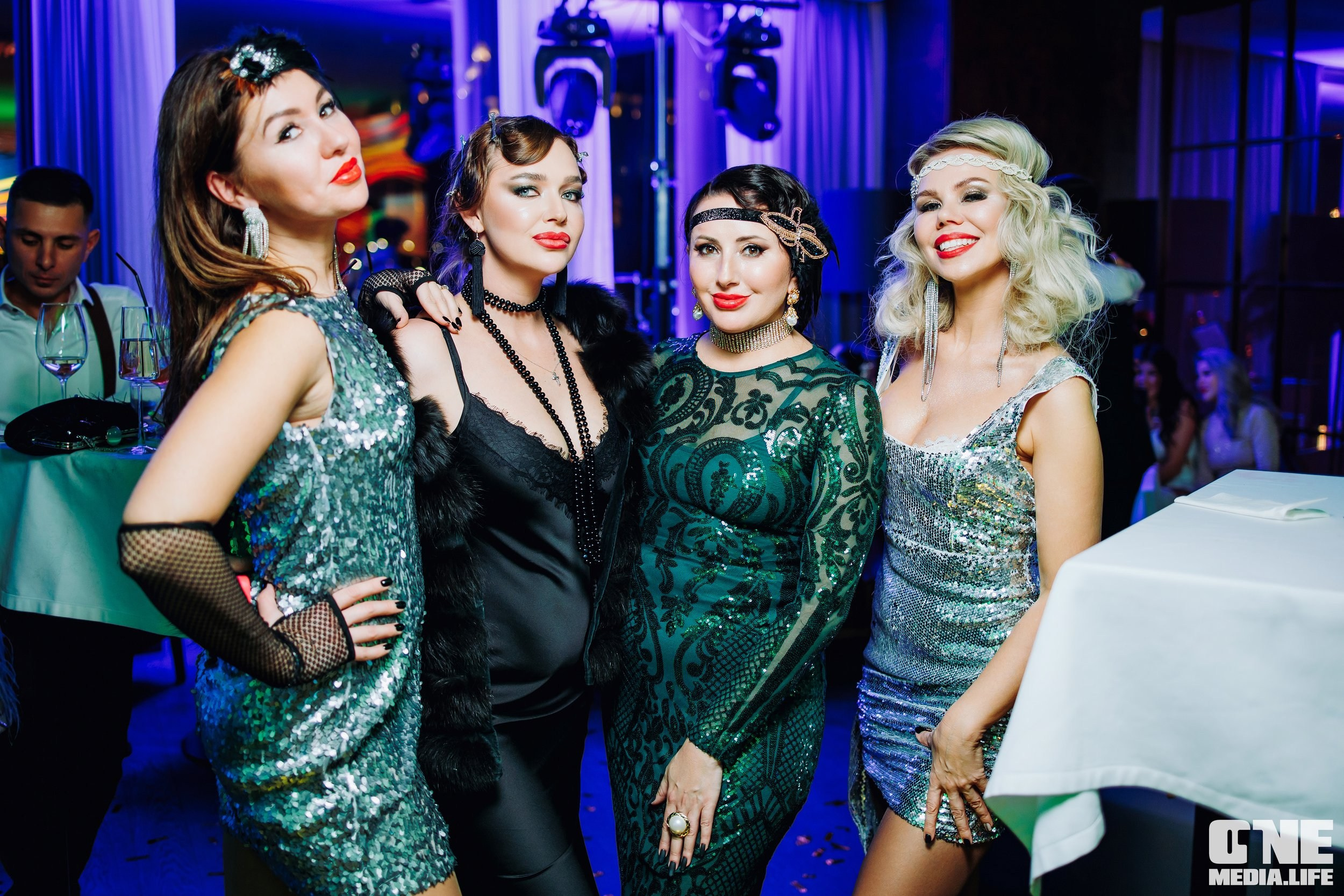 Вечеринка в стиле GATSBY. One Media Life: фоторепортажи, фотоотчеты с мероприятий и заведений