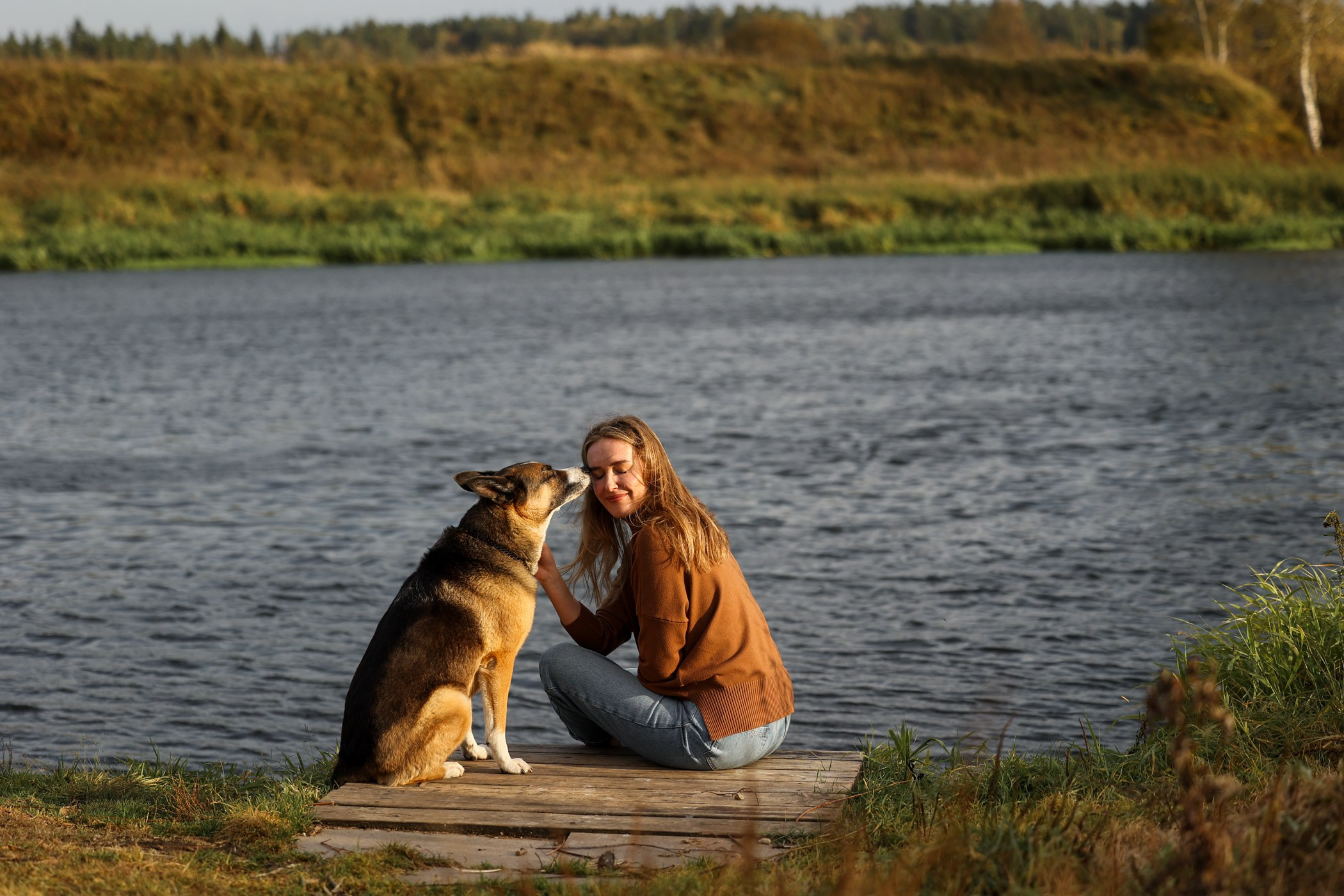 Прогулка на природе. Фотограф-анималист Полина Колкова | Москва