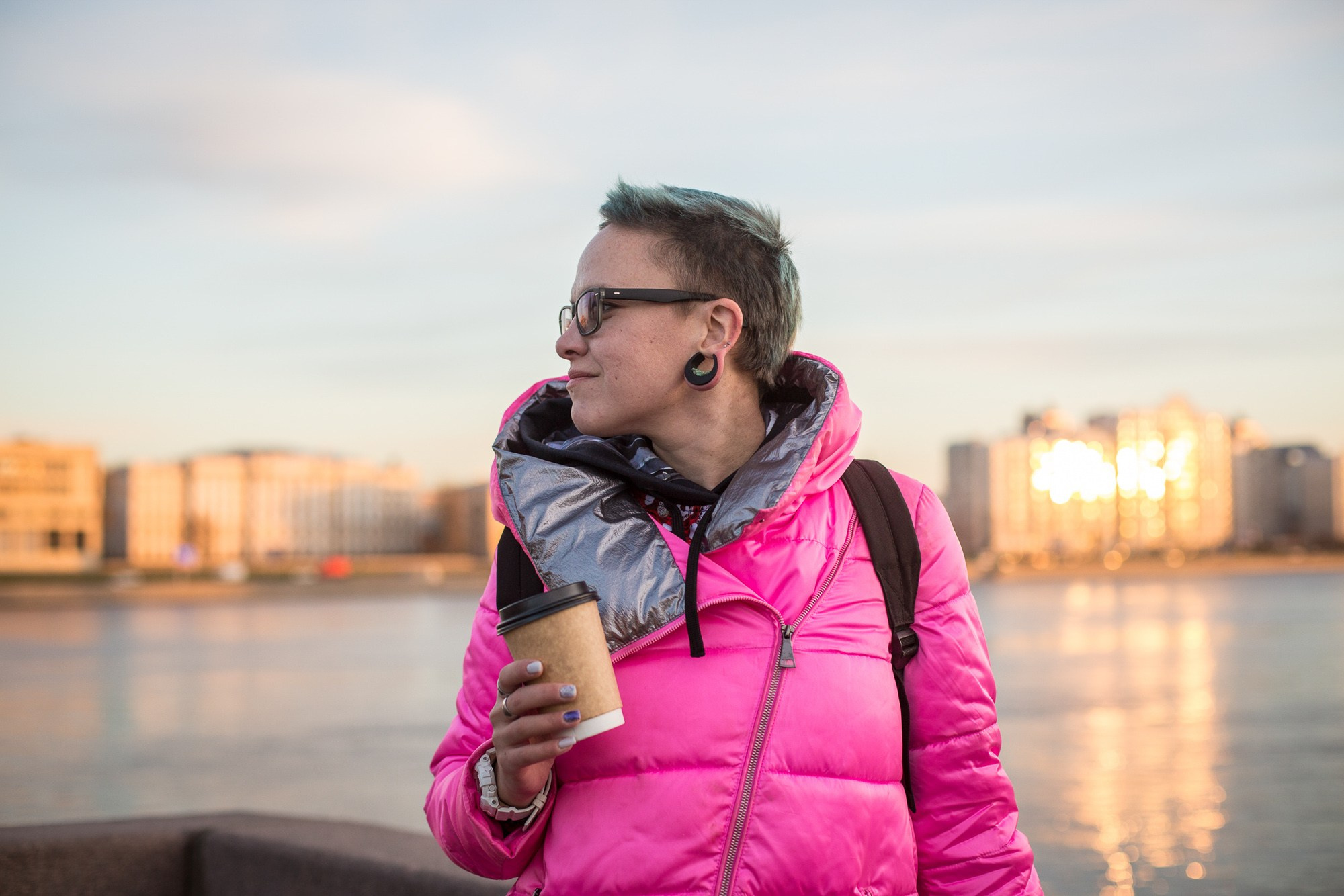 Анна из Уфы, прогулка по Питеру. Юлия Лисняк, контент-фотограф в Санкт-Петербурге