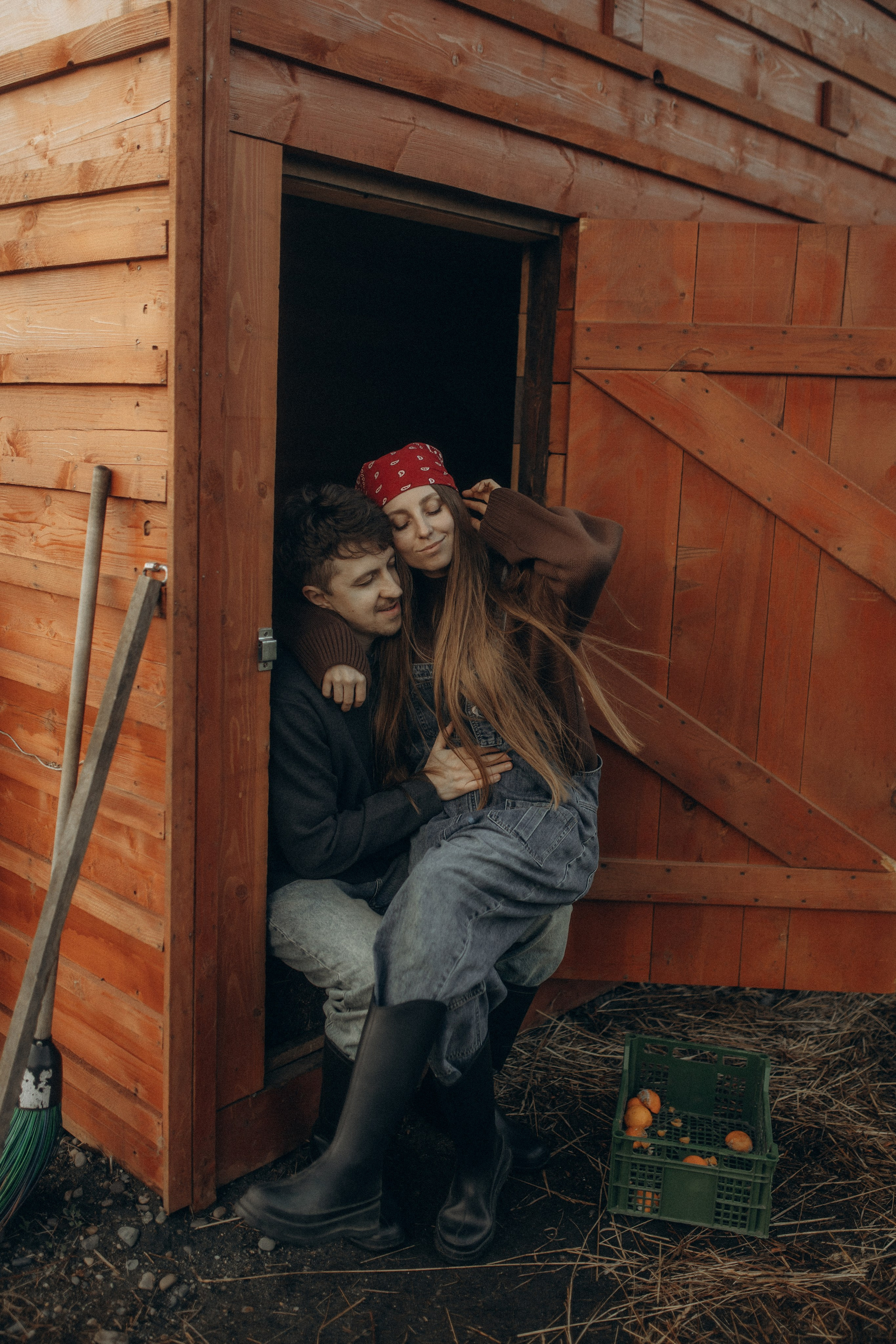 Семейная фотосессия на ферме. Семейный и свадебный фотограф в Новосибирске/Бийске Екатерина Логинова
