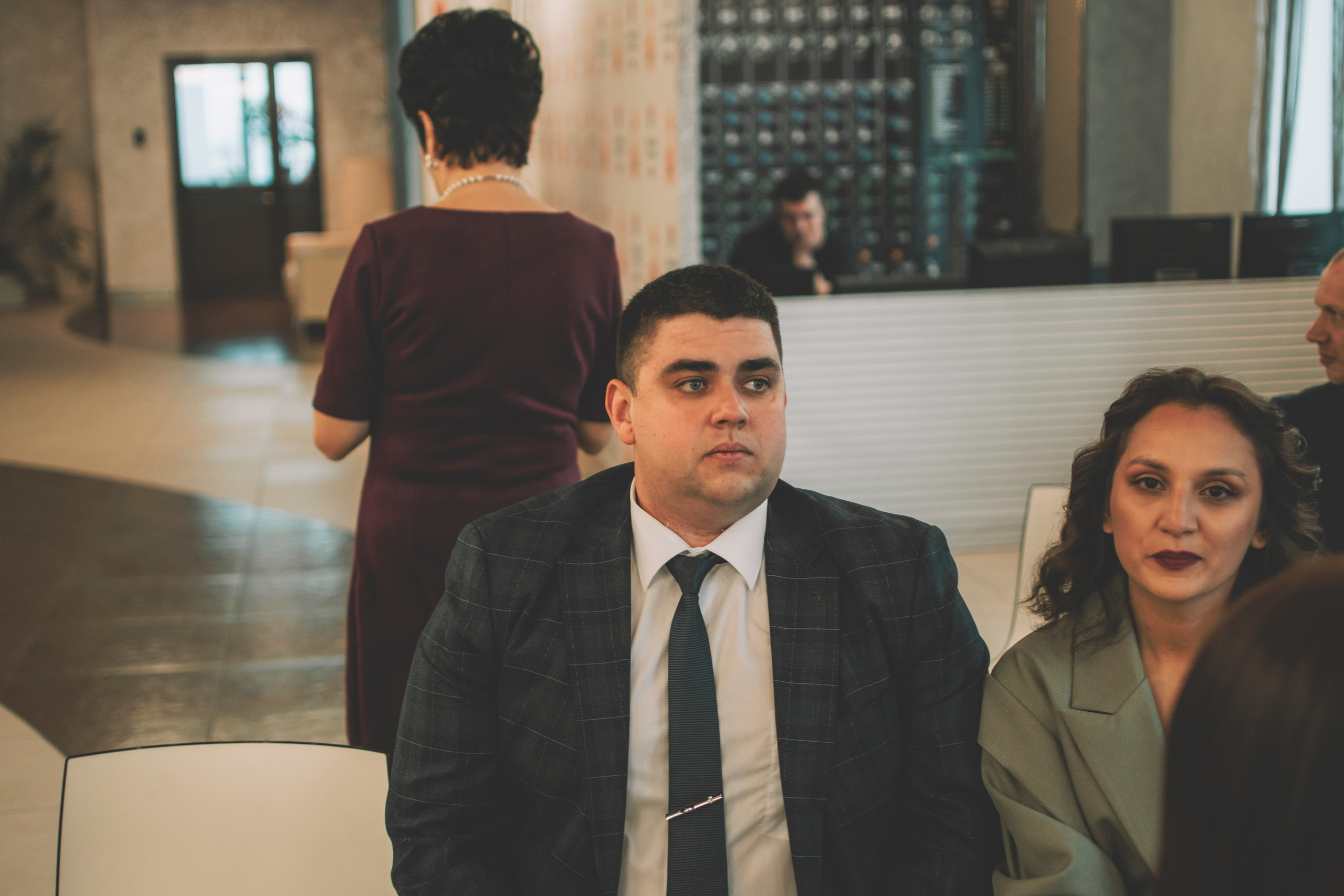 Альберт и Анастасия (Студийная фотосессия, роспись в ДК Нефтяник + фотосессия с гостями). Семейный и свадебный фотограф Губкинский и Ставрополь