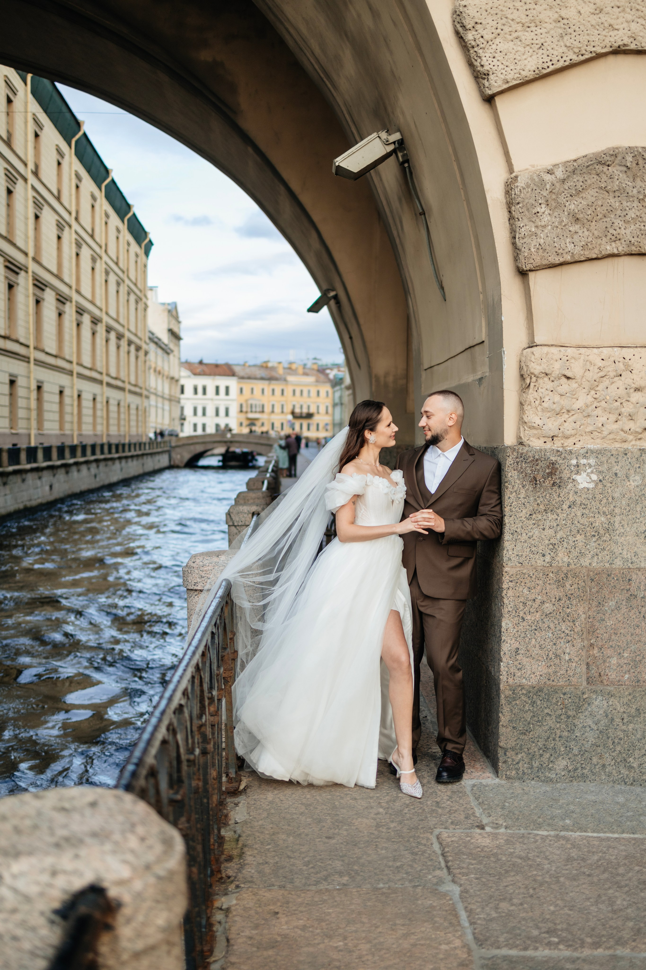 Руслан и Виолетта — Исаакий, Зимняя канавка. Боженова Елена фотограф Санкт-Петербург