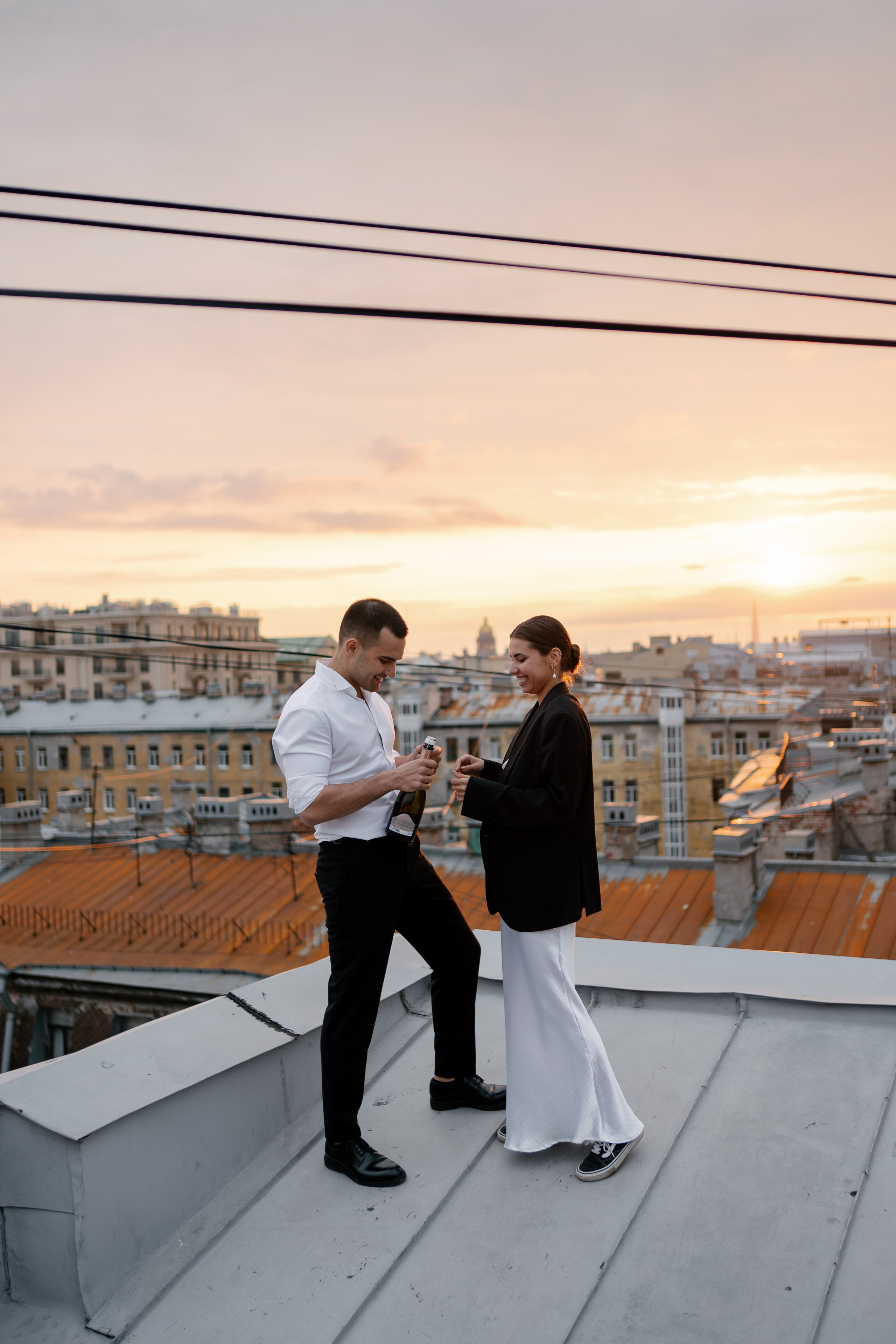На крышах Питера. Семейный и свадебный фотограф в Красногорске Анастасия Тихонова