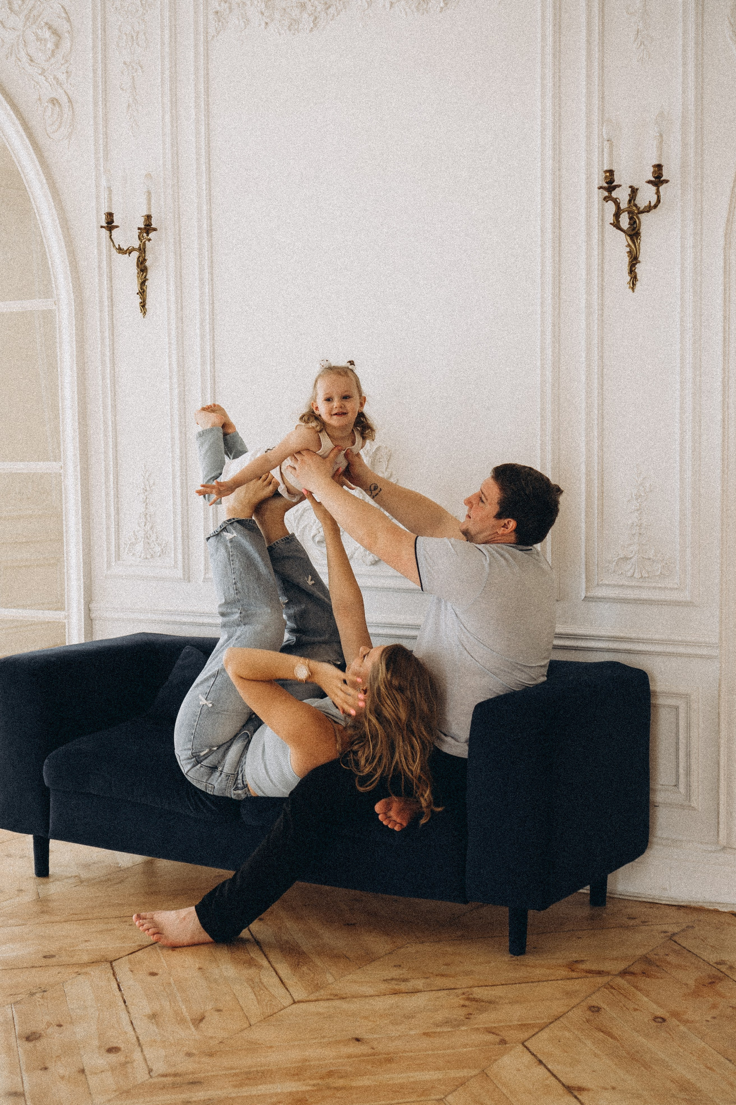 Семейная история в студии. Профессиональный фотограф, Санкт-Петербург — Виктория Богомолова