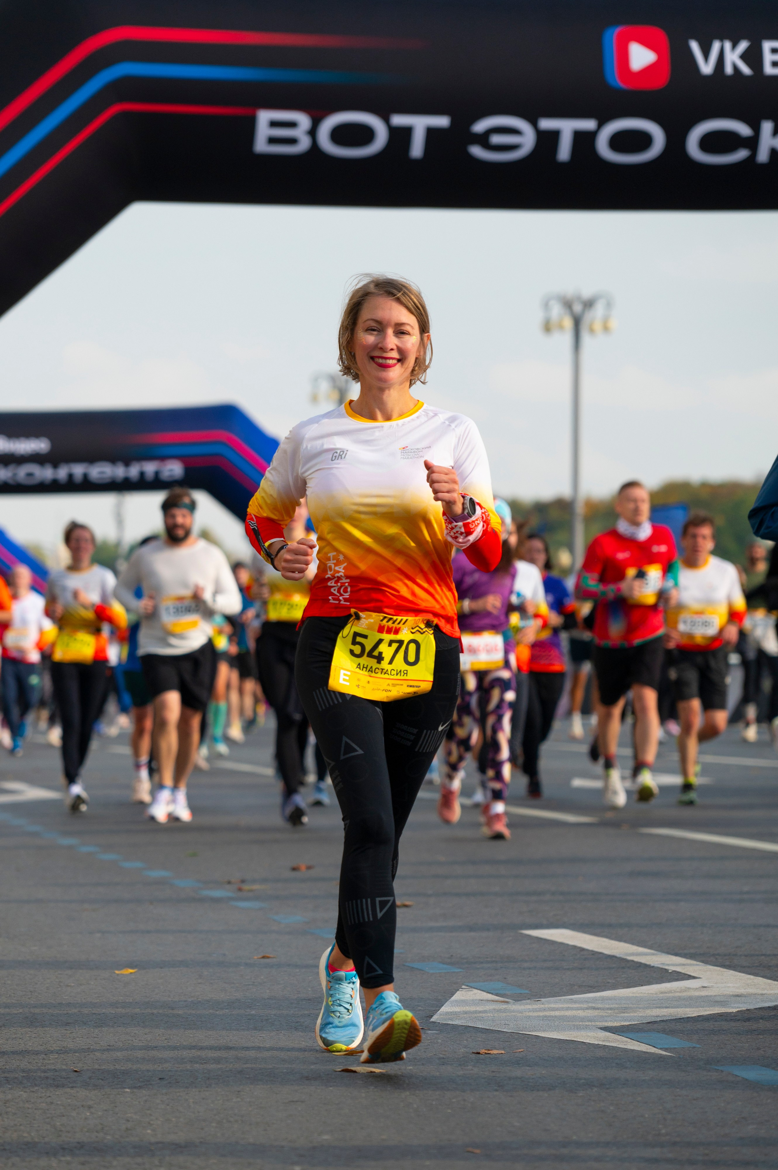 Спортивные мероприятия: Московский марафон 2024. Фотограф Михаил Волков