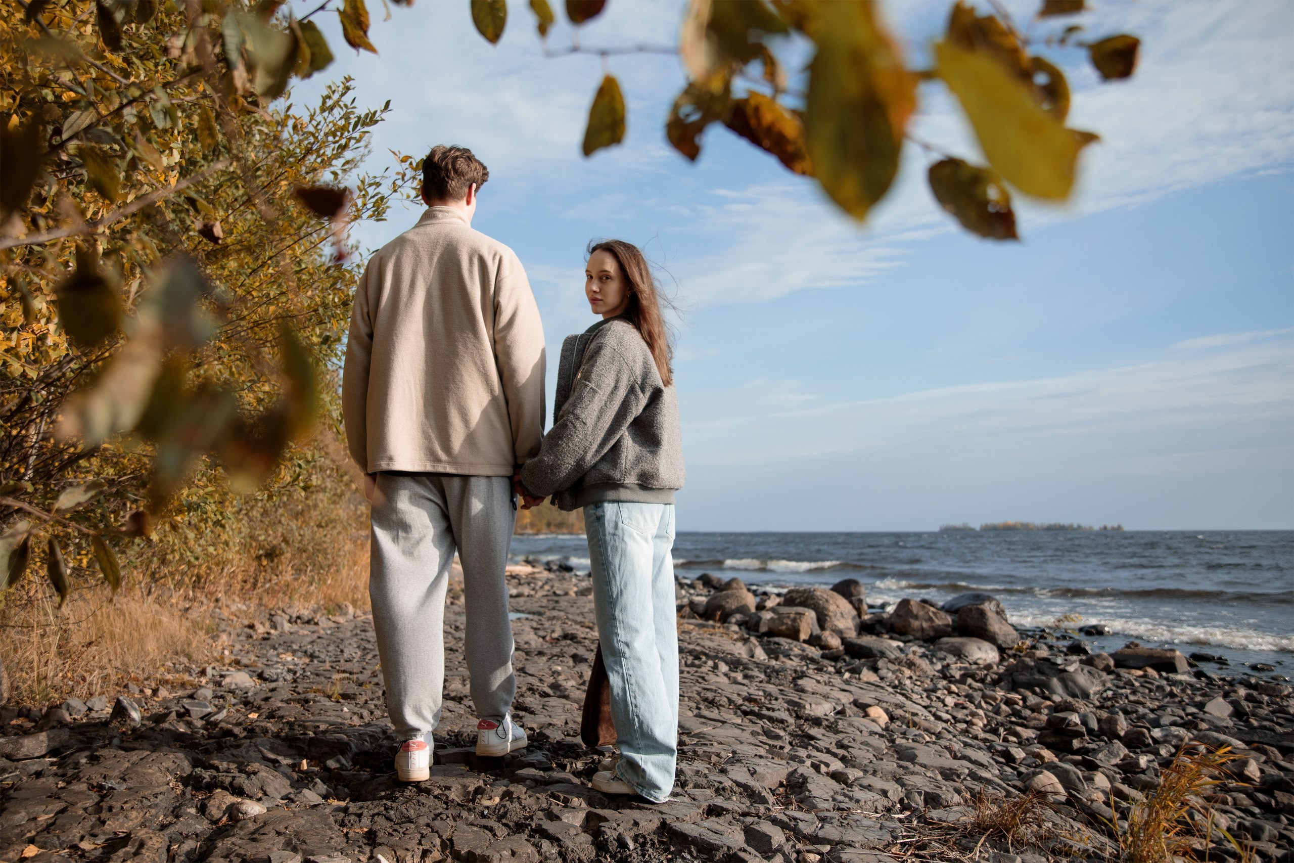 Осеннее love story с Софией и Даниилом. Фотограф Петрозаводск Алексей Перегудов