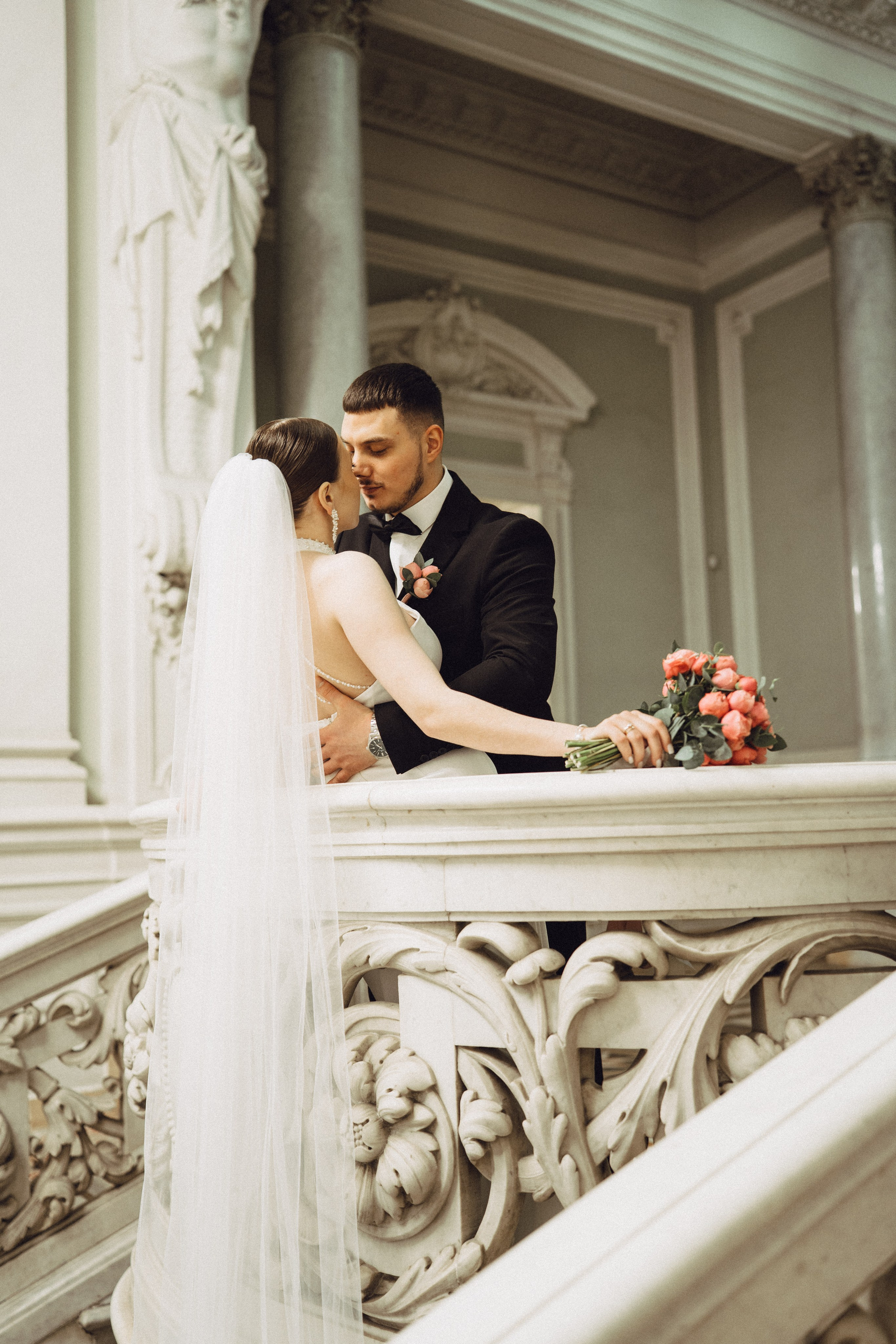 СВАДЕБНАЯ СЬЕМКА В ПЕВОМ ДВОРЦЕ БРАКОСОЧЕТАНИЯ. Профессиональный фотограф, Санкт-Петербург — Виктория Богомолова