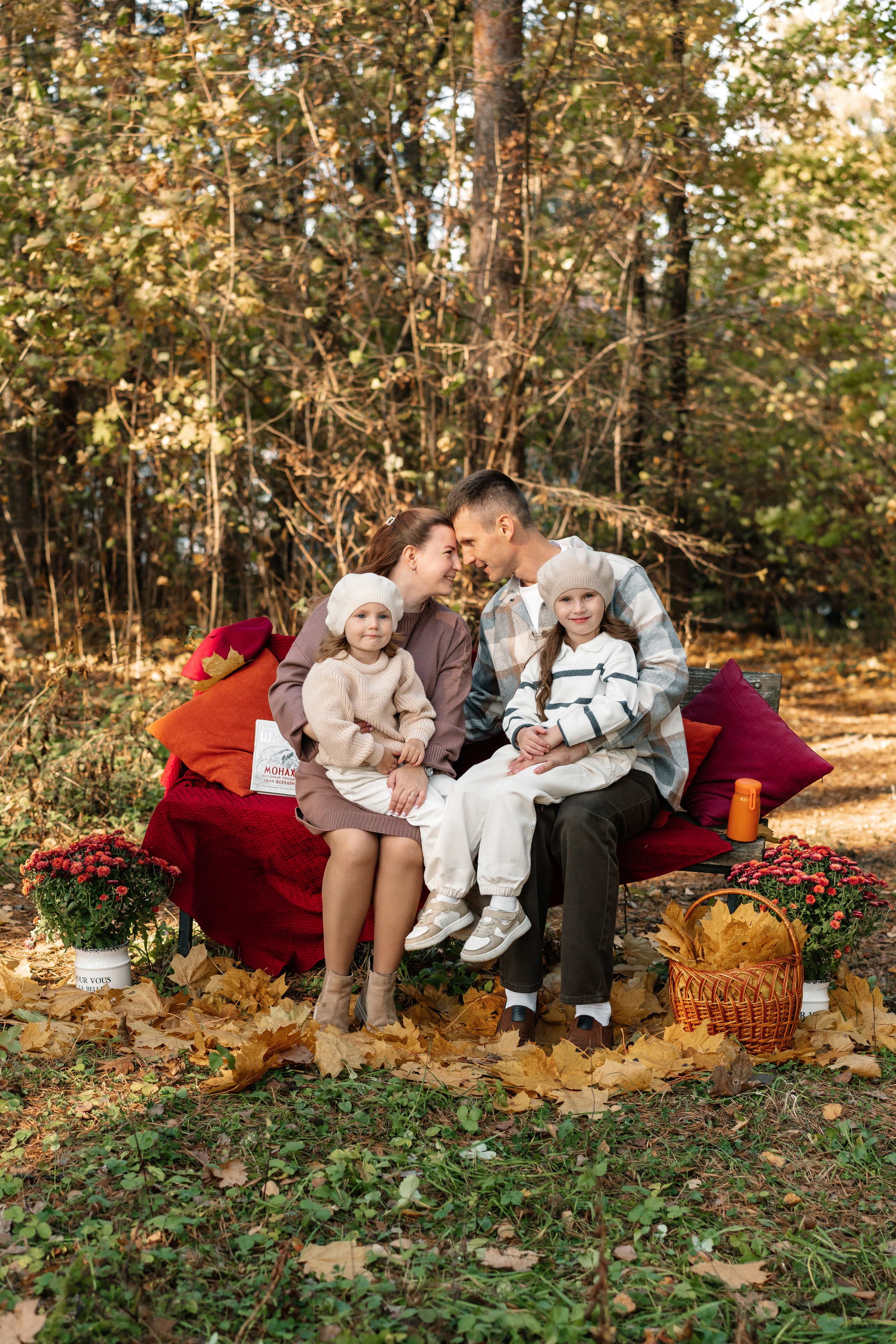 Осенняя фотосессия. Семейный фотограф Одинцово Москва Наталия Черенкова