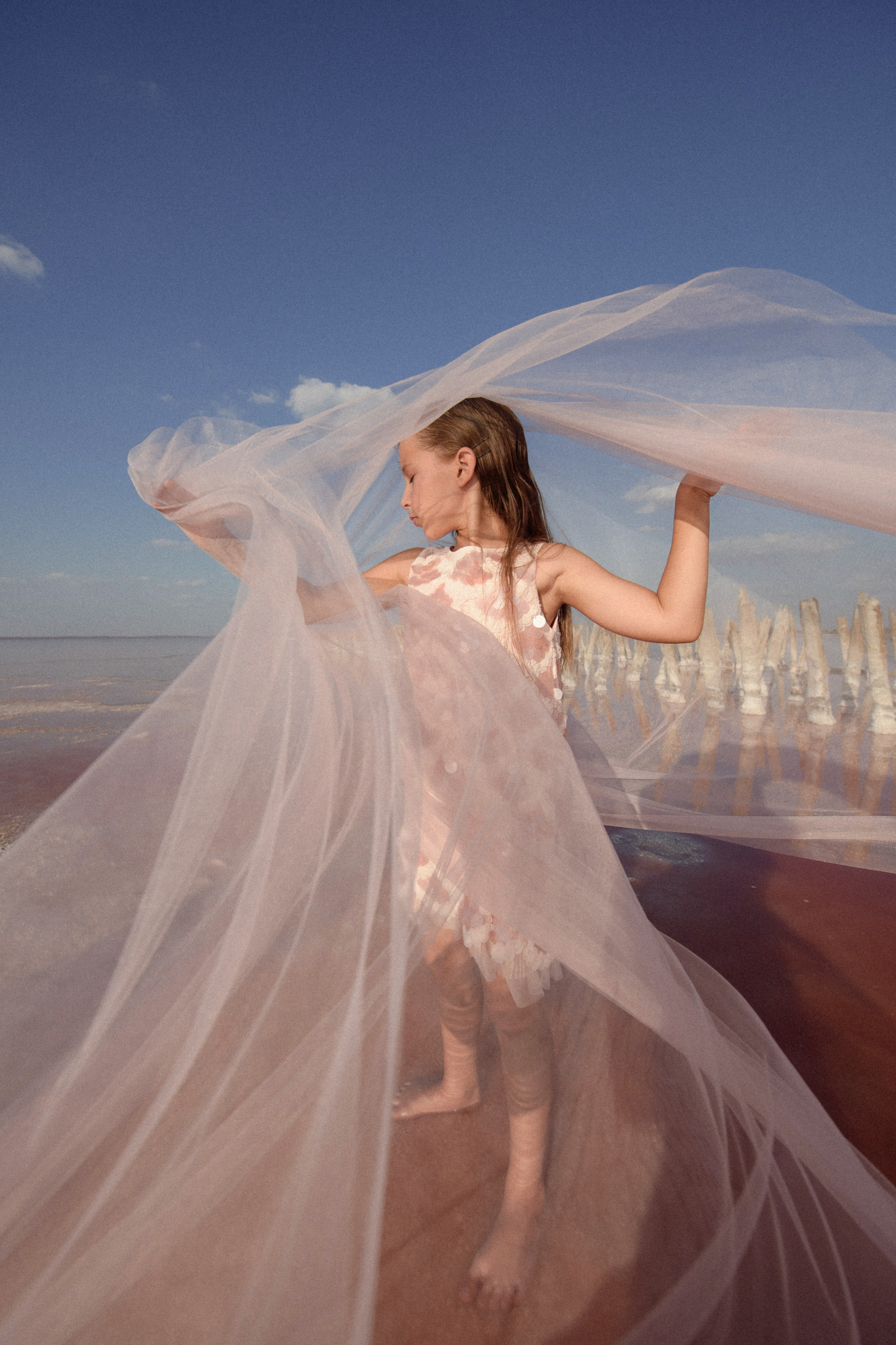 Розовое озеро. Съёмки для брендов в Крыму / Стилист / Продюсер / Женя Мамай