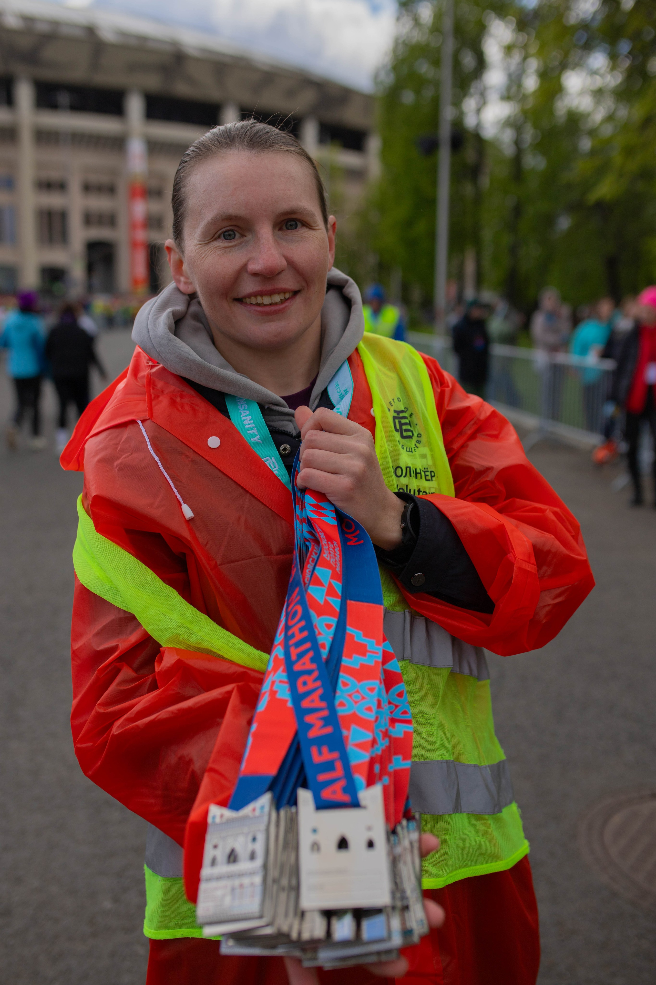 Московский полумарафон. Александра Мельниченко/ Бегающий фотограф