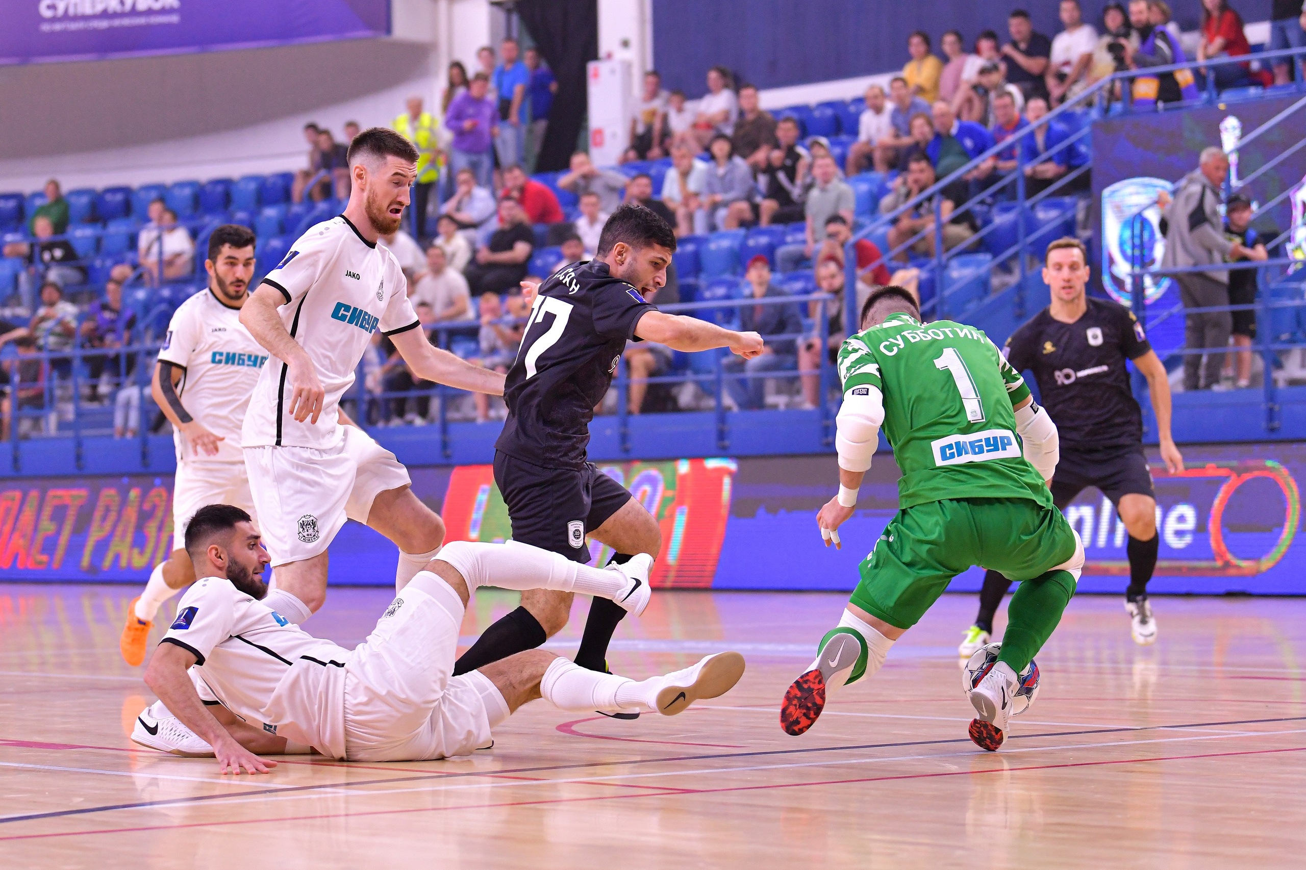 Winline Суперкубок России по футзалу 2024/25 МФК «Норильский никель» vs МФК «Тюмень». Полуфинал 24.08.2024 ВА «Динамо», г. Москва. Свой взгляд через объектив